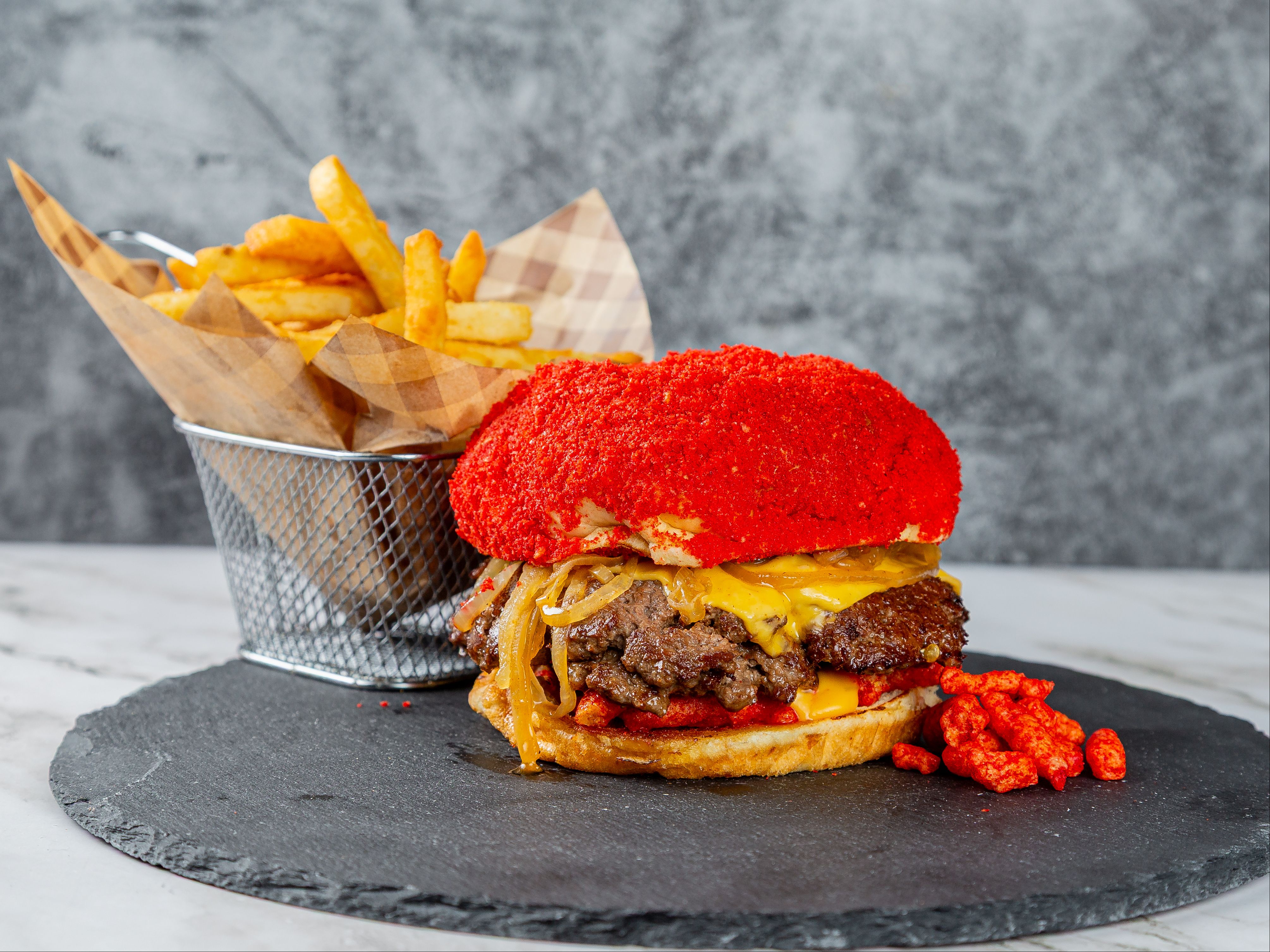 Flamin Rodeo Burger-Double