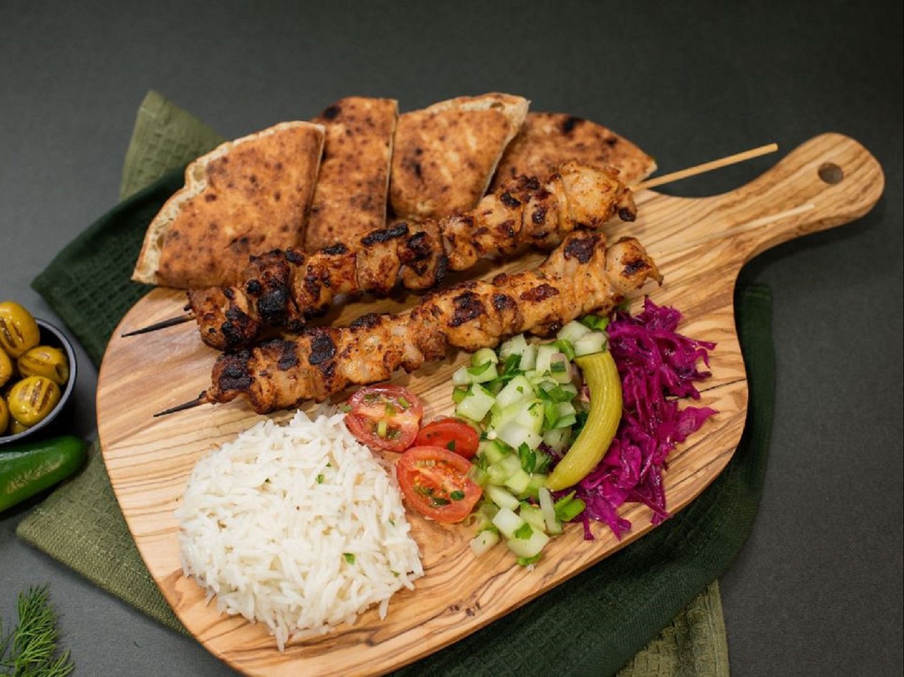 Chicken Shish Kebab (1 skewer).