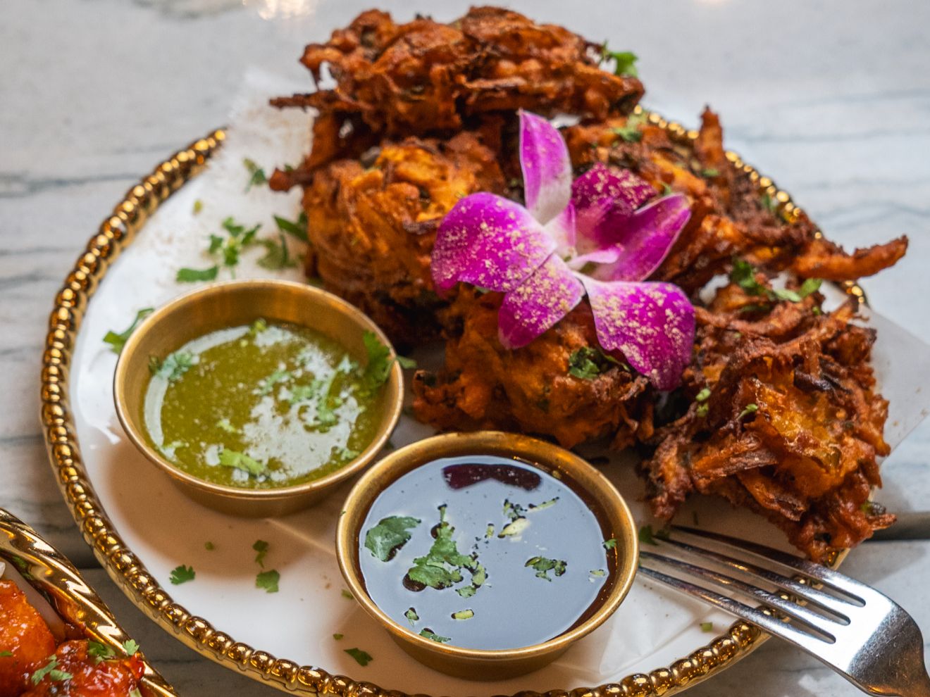 Onion Bhajia.