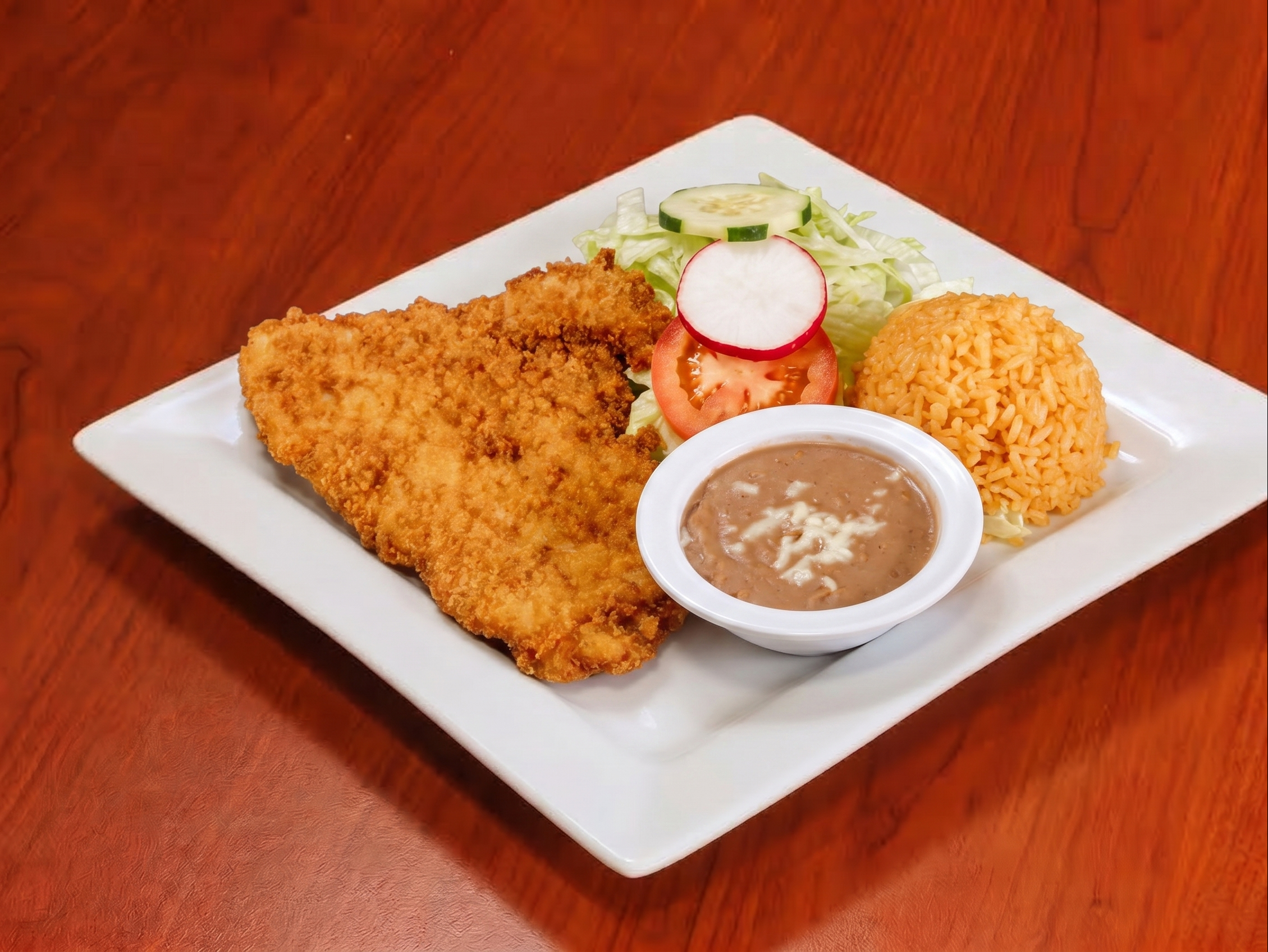 Pollo Milanesa.