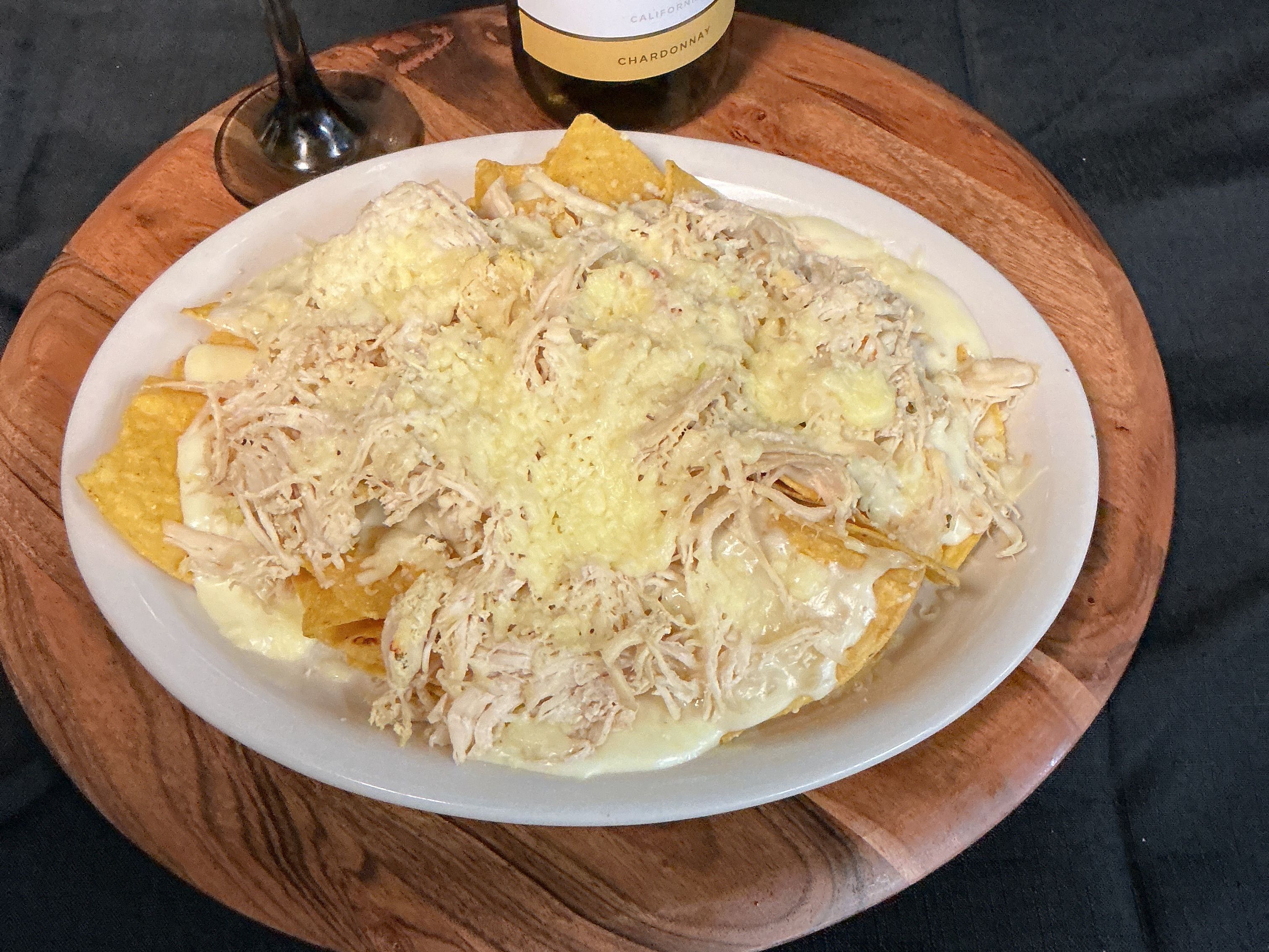 Nachos with Chicken.