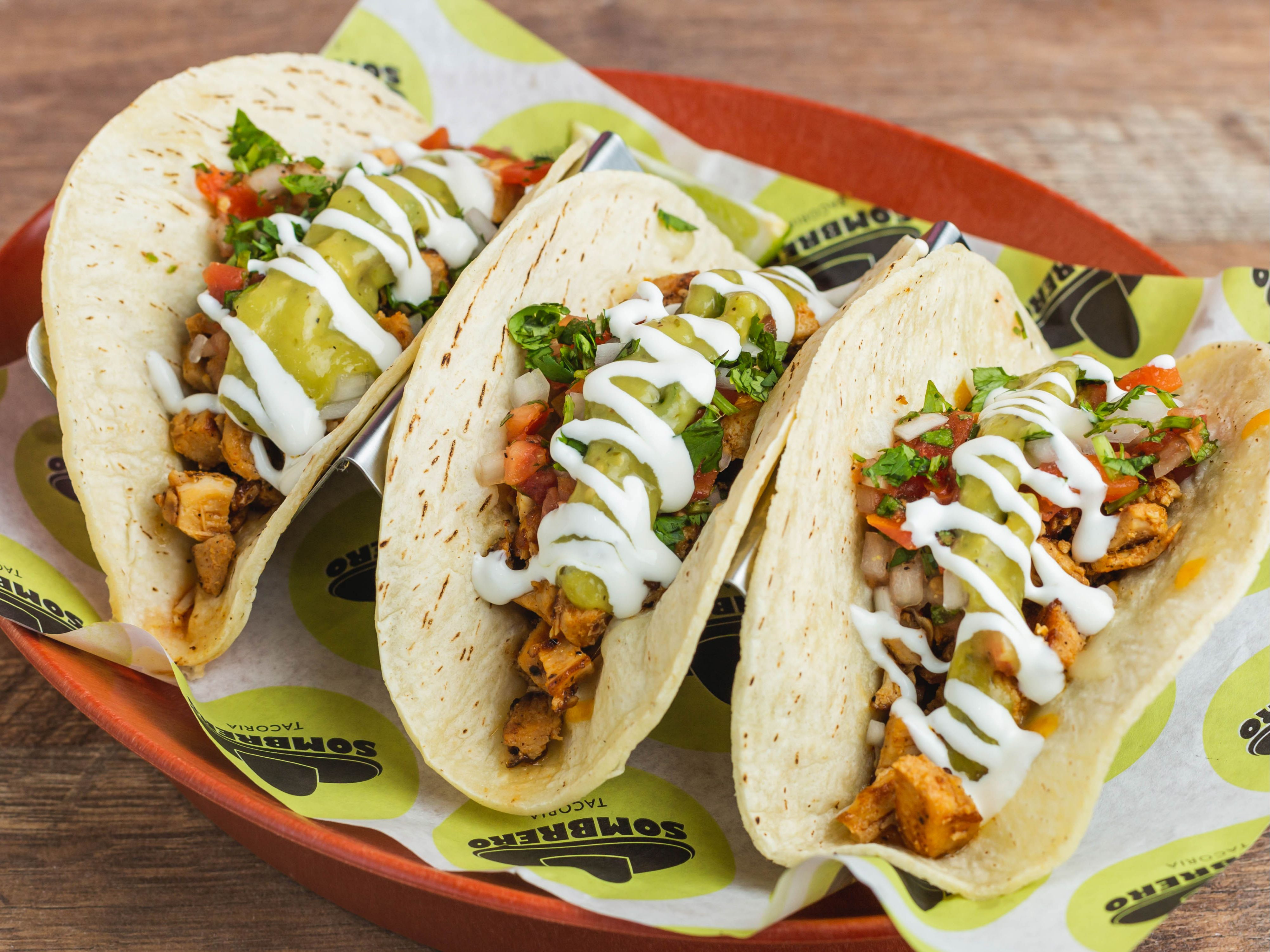 Chorizo Taco Trio.