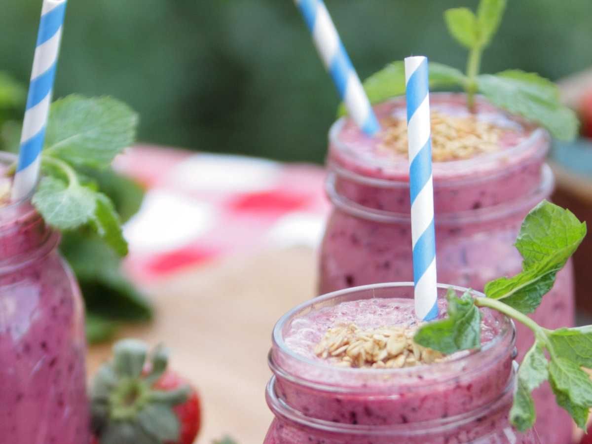 Banana & Strawberry.