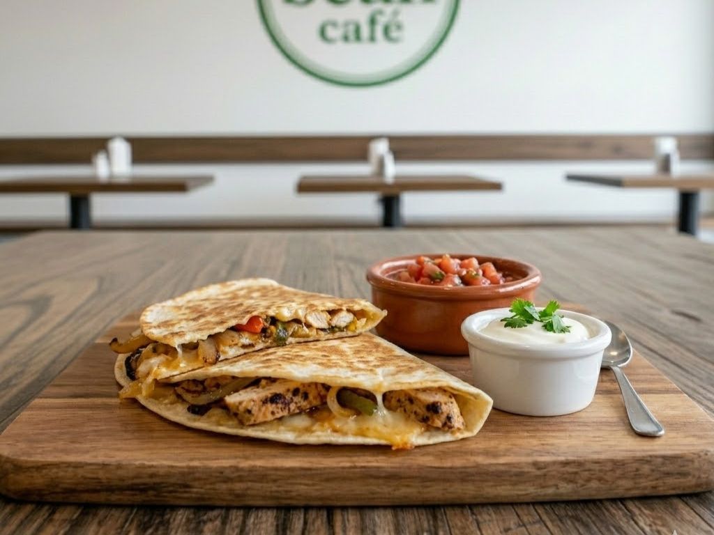 Chicken Quesadilla.