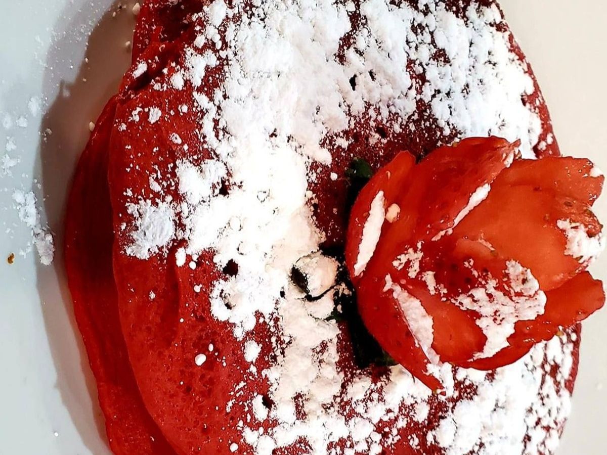 Red Velvet Pancakes