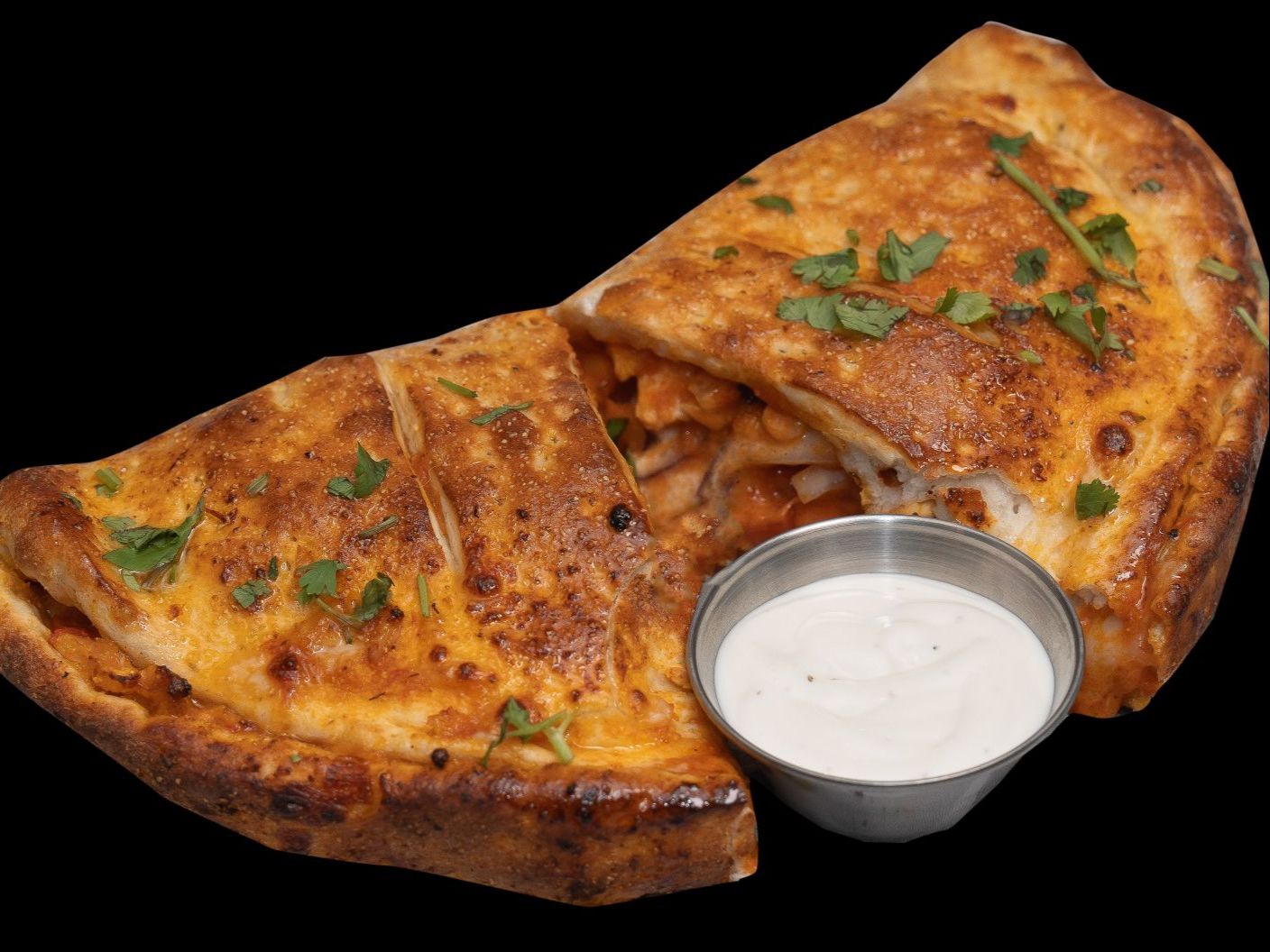 Plant Based Calzone.