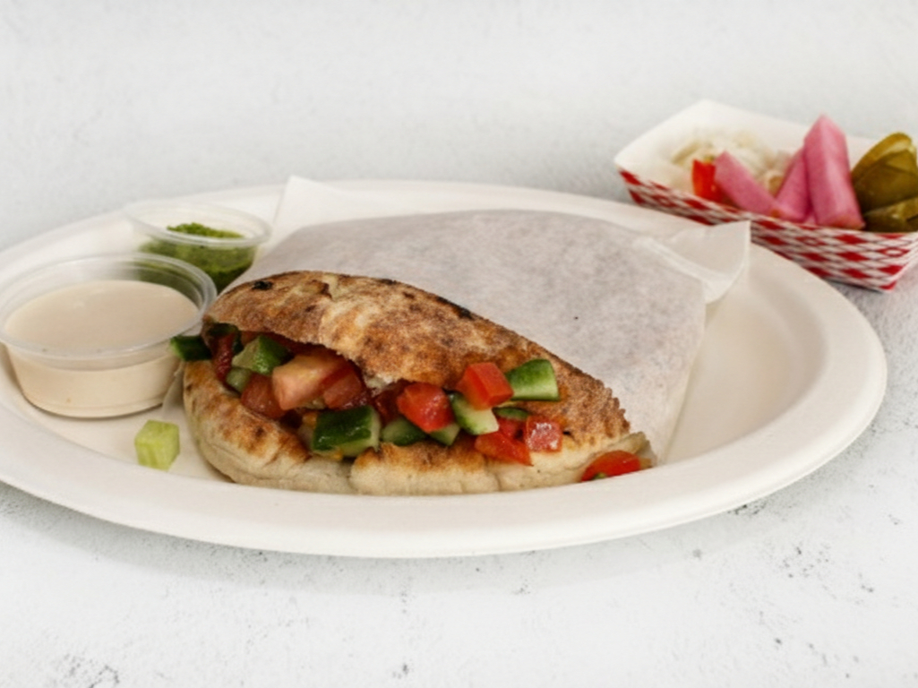 Fried Eggplant Sandwich