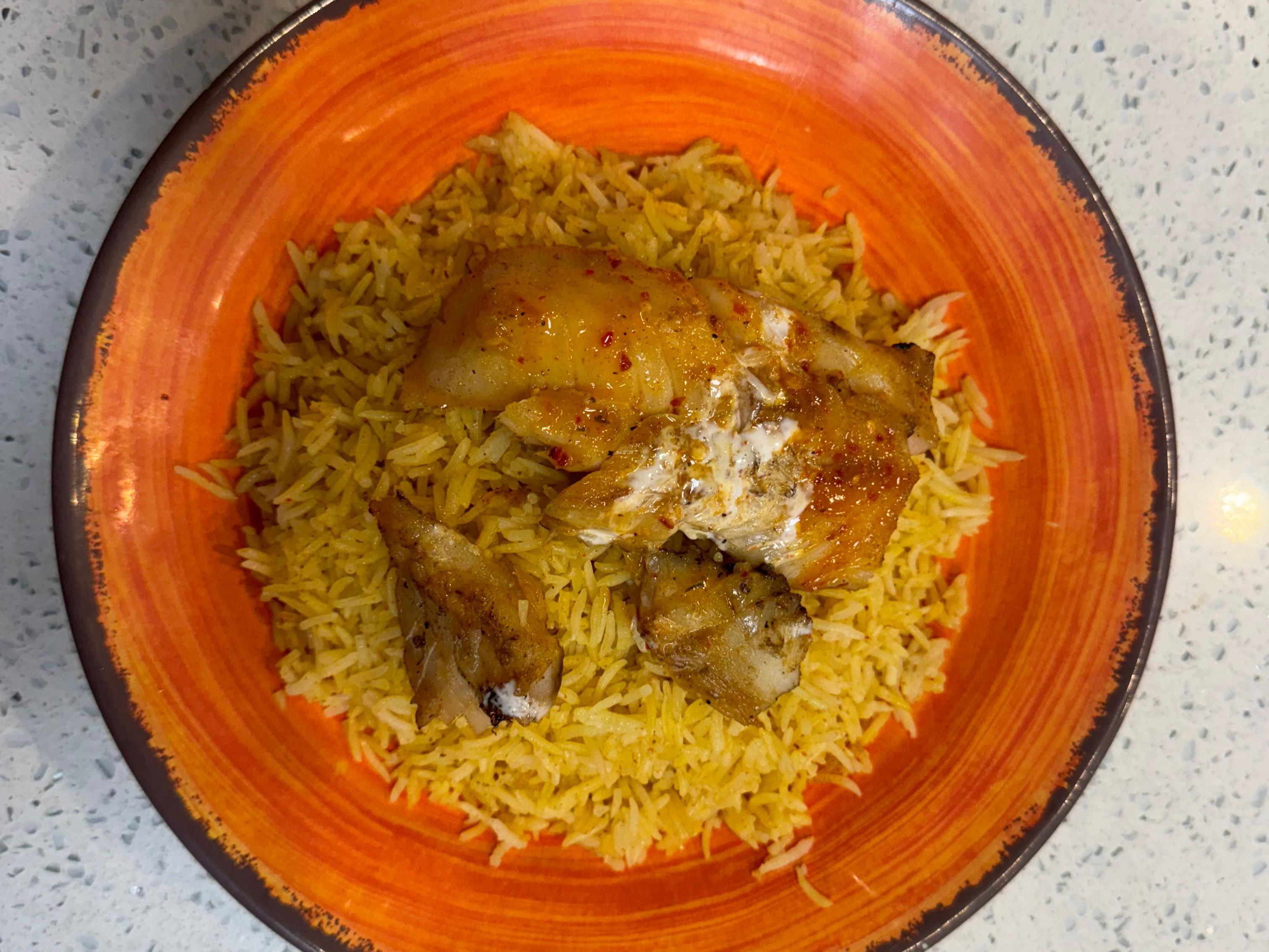 Cod Over Rice.