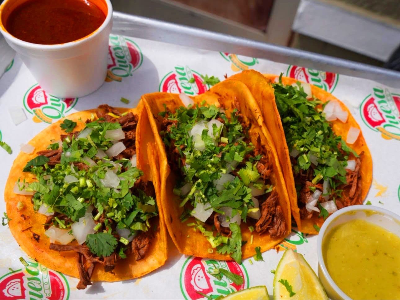 Birria Red Taco.