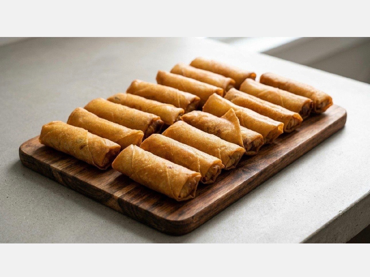 #01 Vegetable Eggrolls (20 pcs).