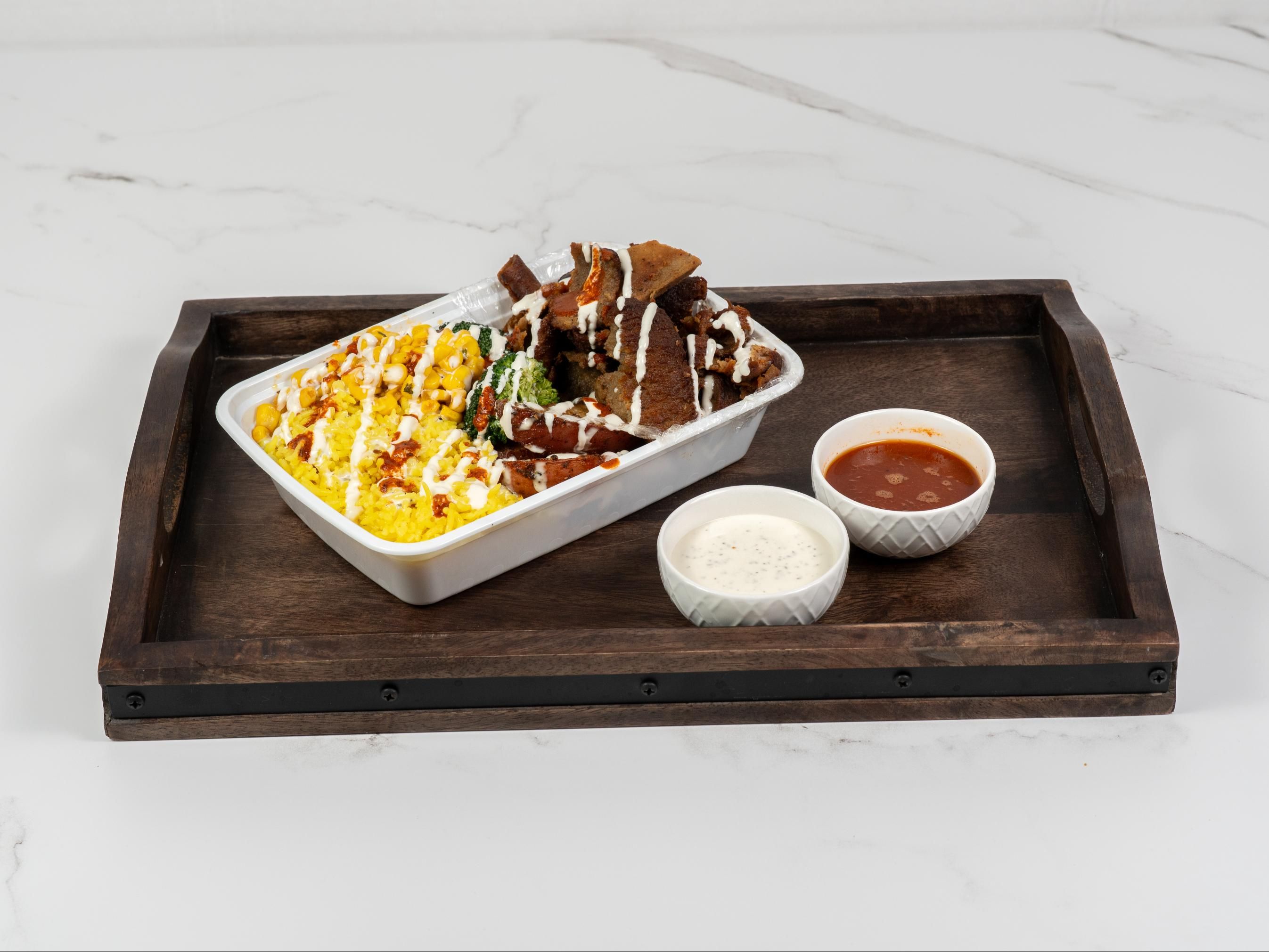 Gyro Rice Bowl.