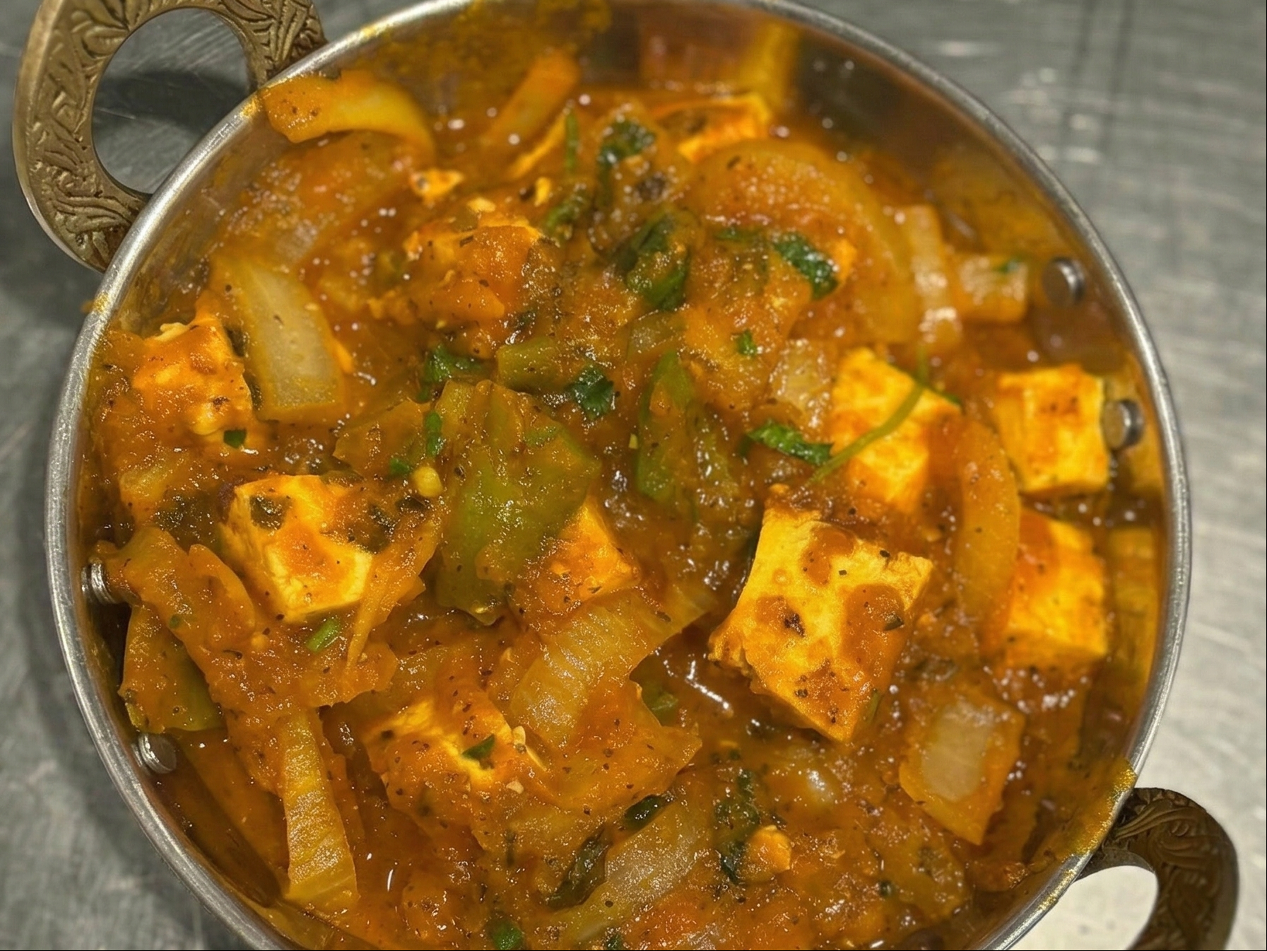 Kadai Paneer.