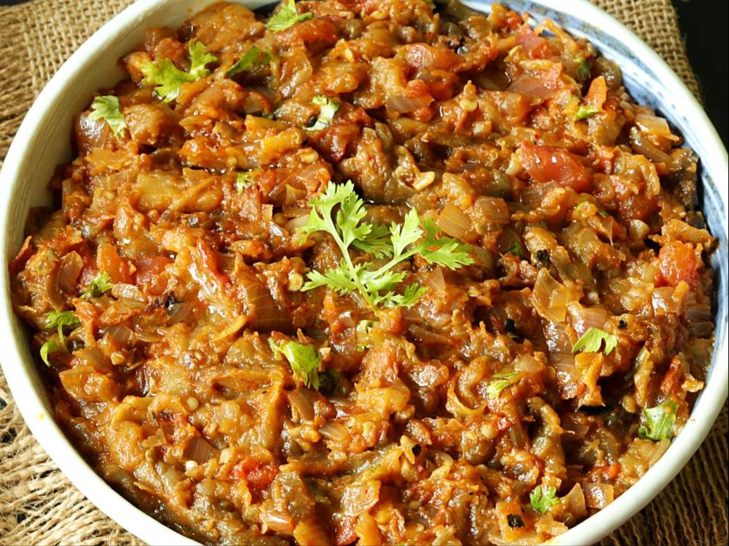 Baingan Bharta.