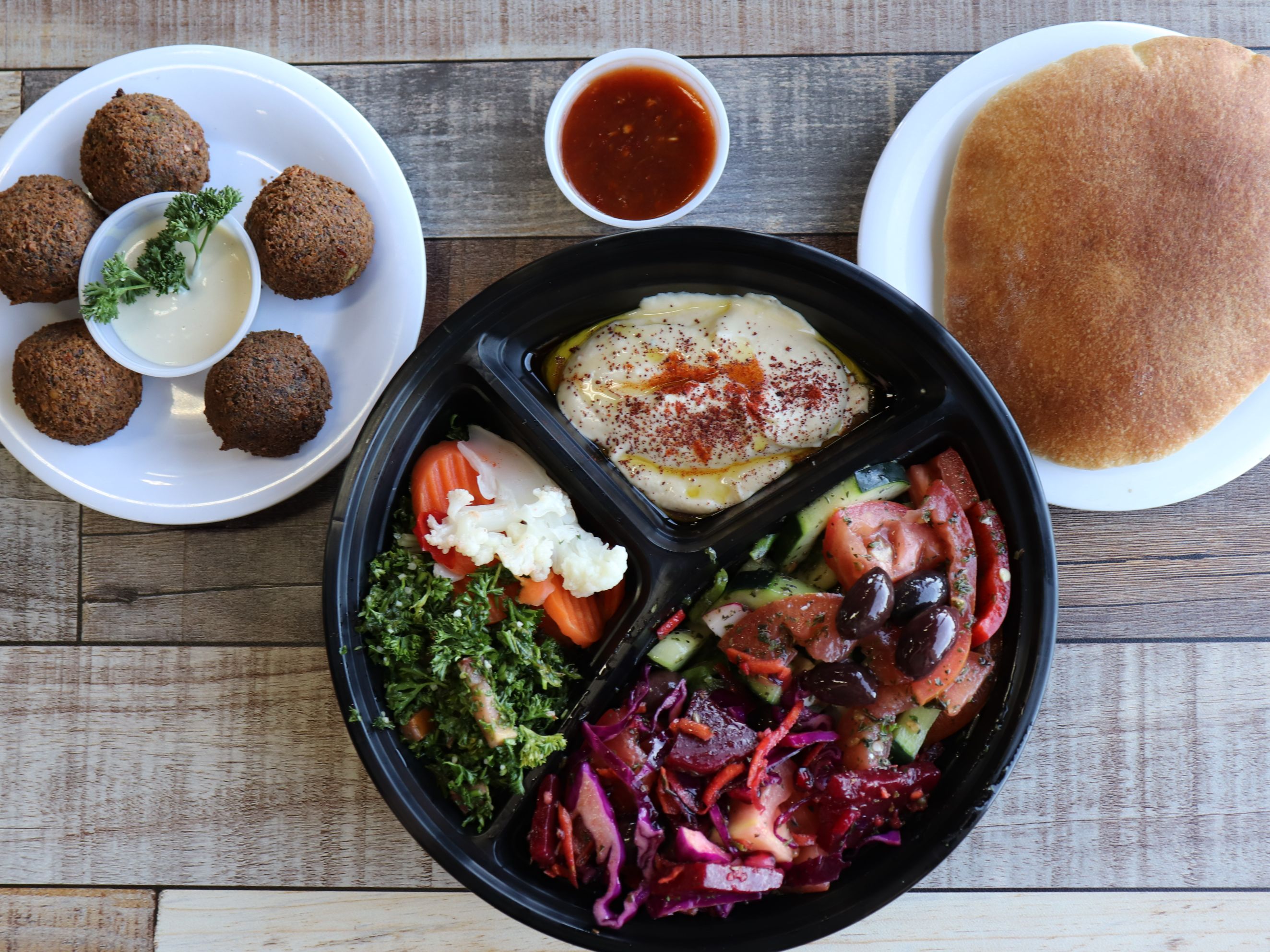 Falafel Plate.