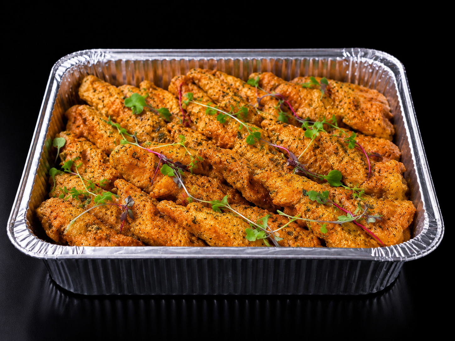 Gourmet Fish Pakora Tray.