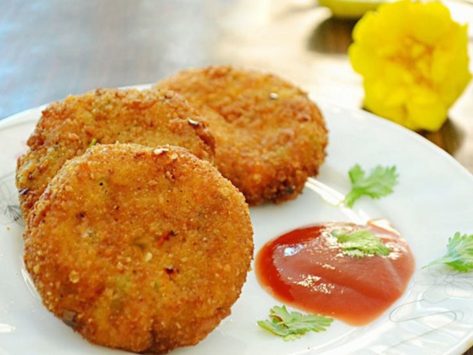 Veg Cutlet.