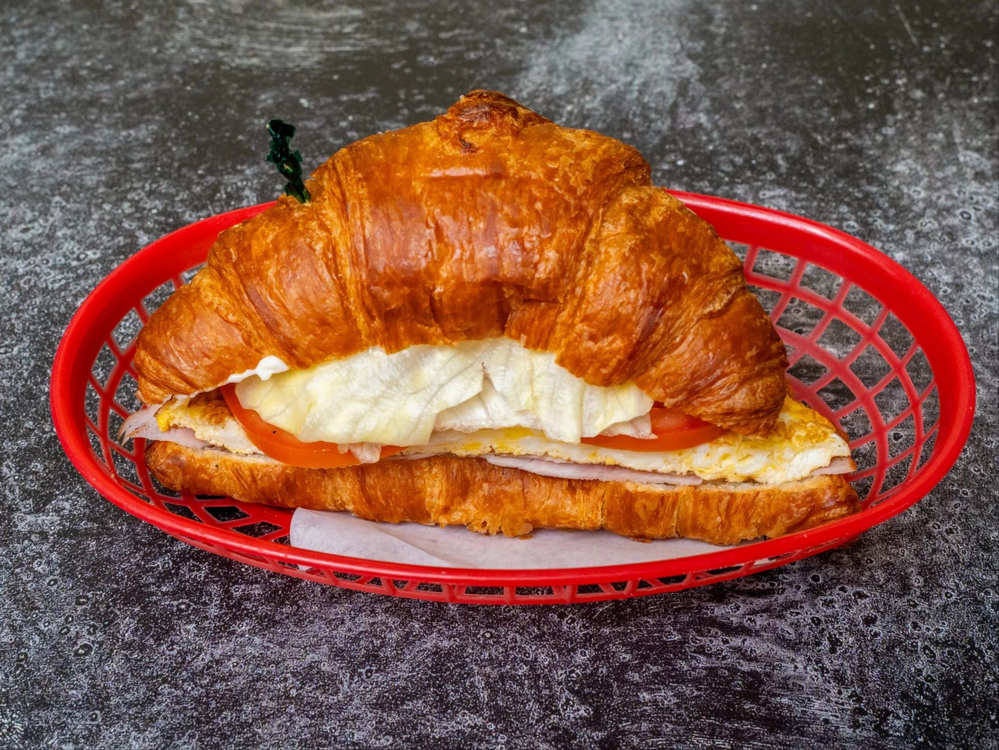 73. Ham & Egg Croissant