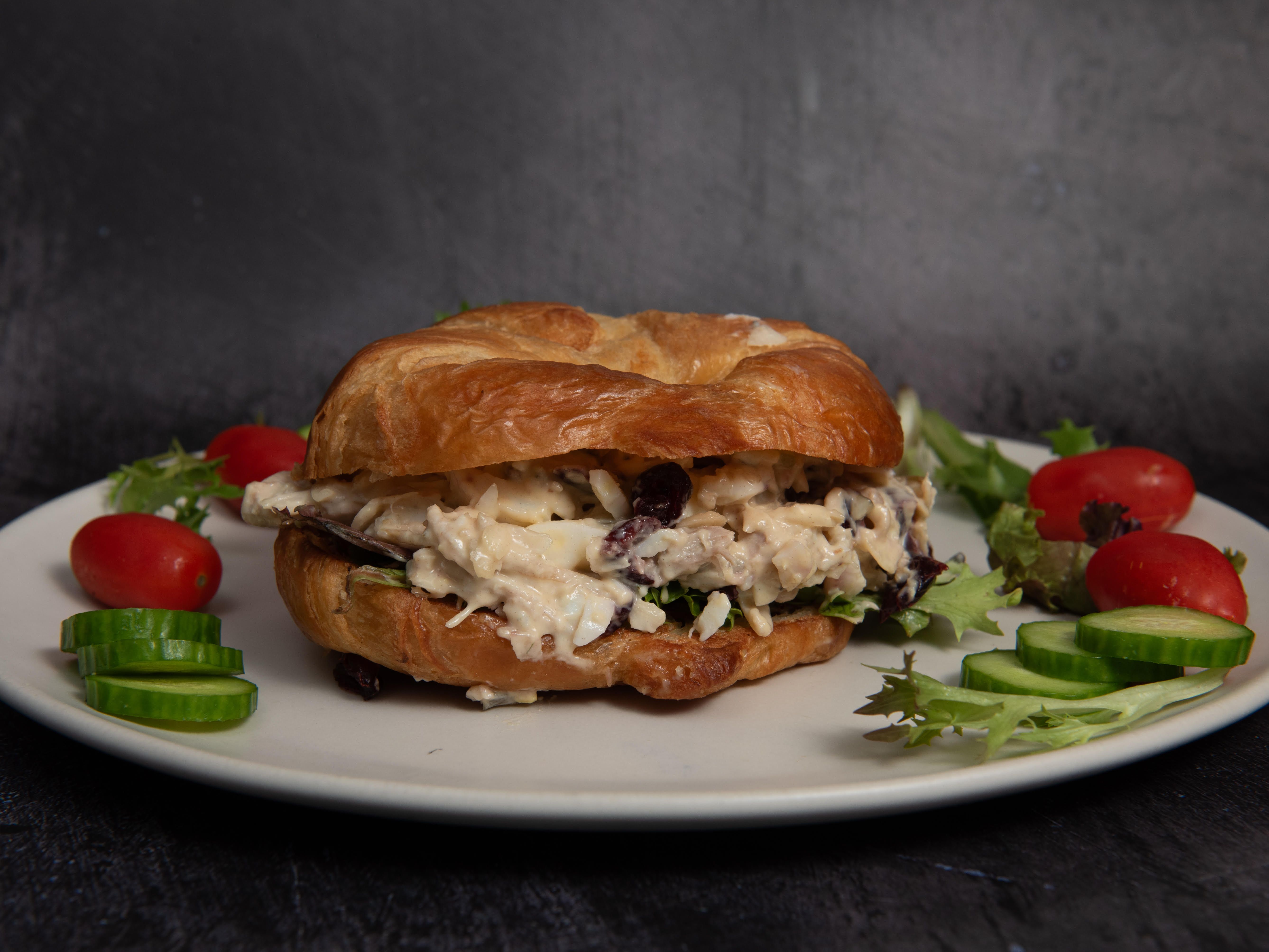 Bay Boy's Chicken Salad Sandwich.