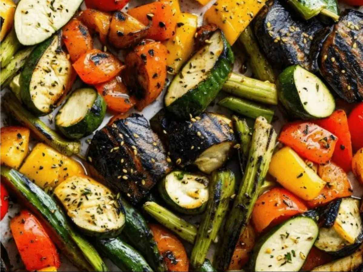 Grilled Vegetables Side.