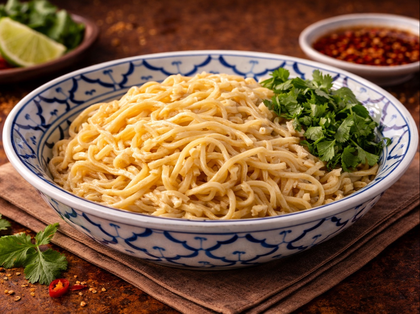 Garlic Noodles.