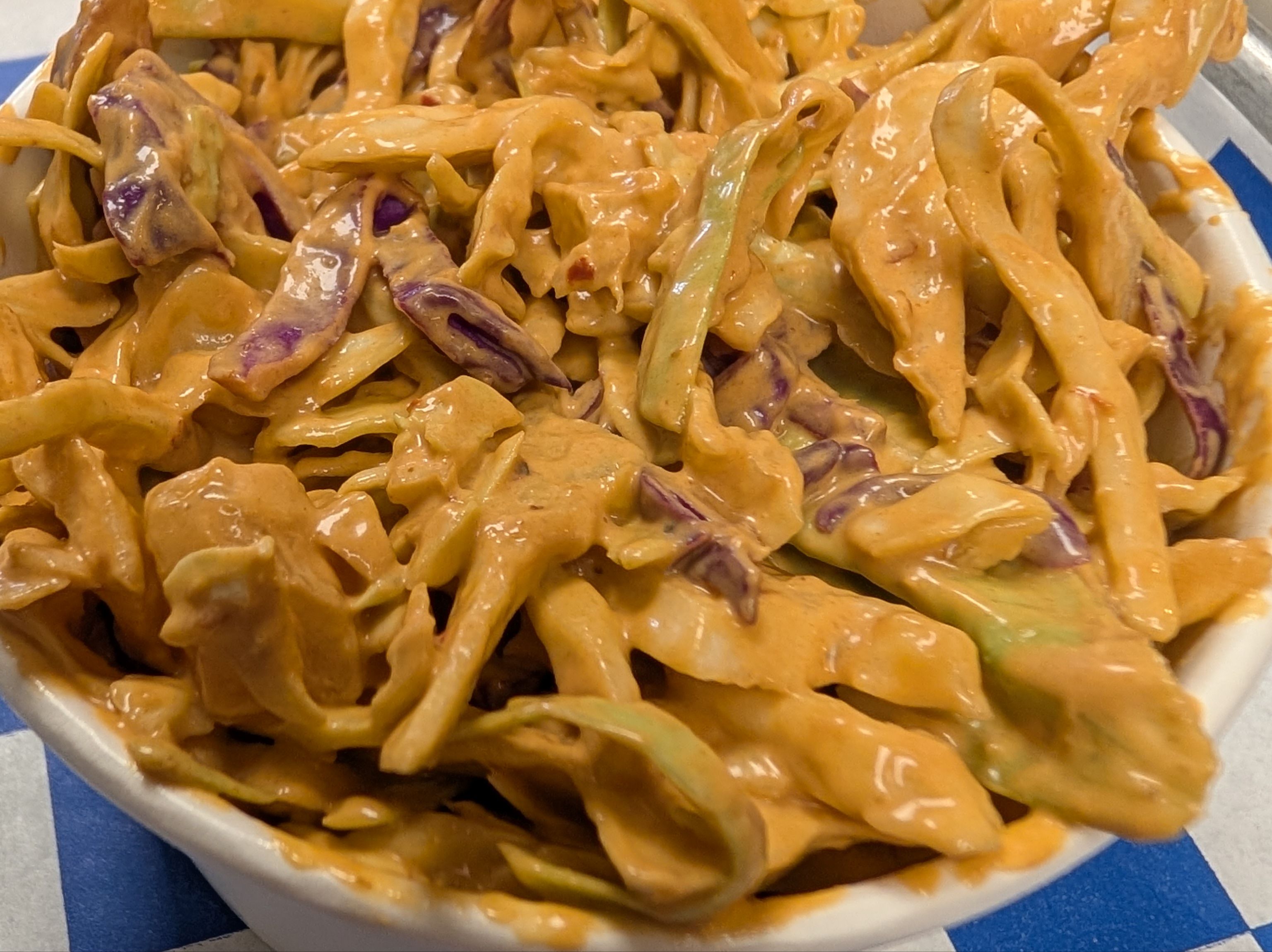 Pineapple Chamoy Coleslaw.