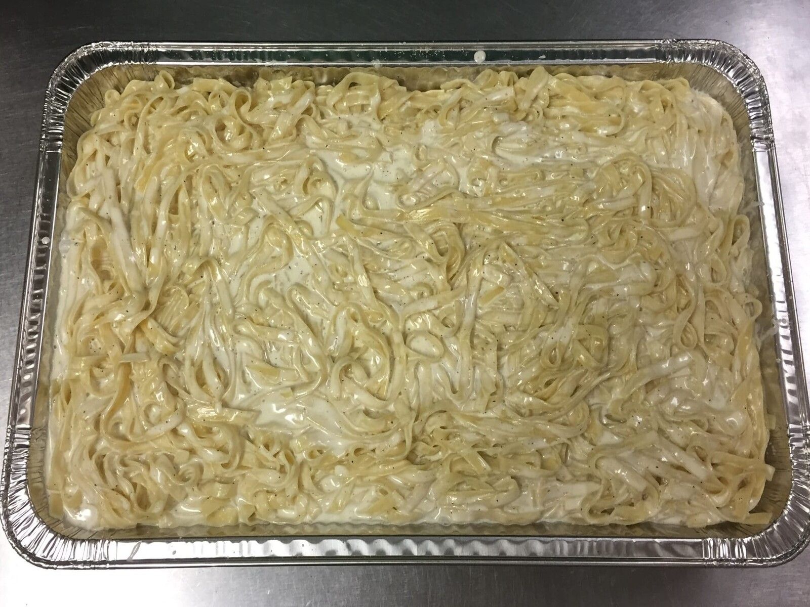 Fettucine Alfredo For 20 People.