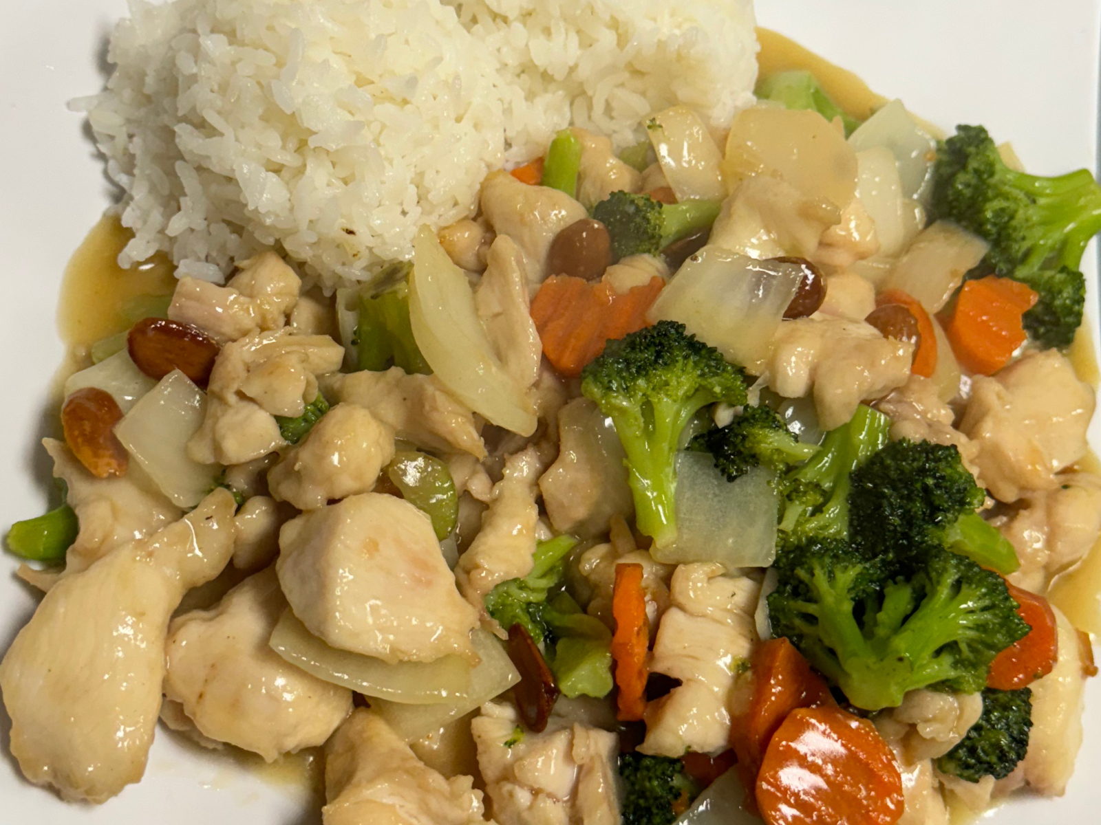 Almond Chicken (Gluten Free).