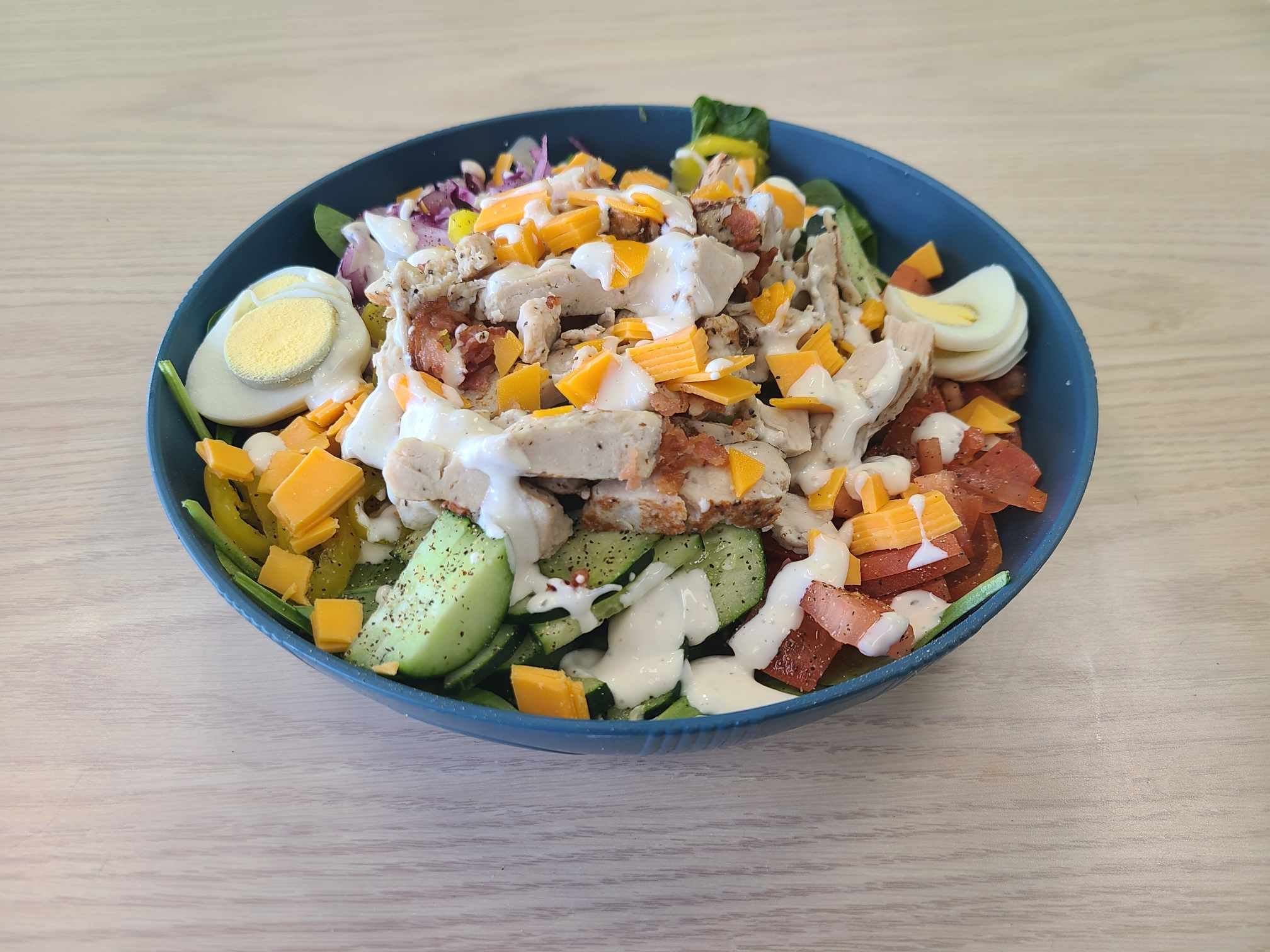 Cobb Salad Plate.