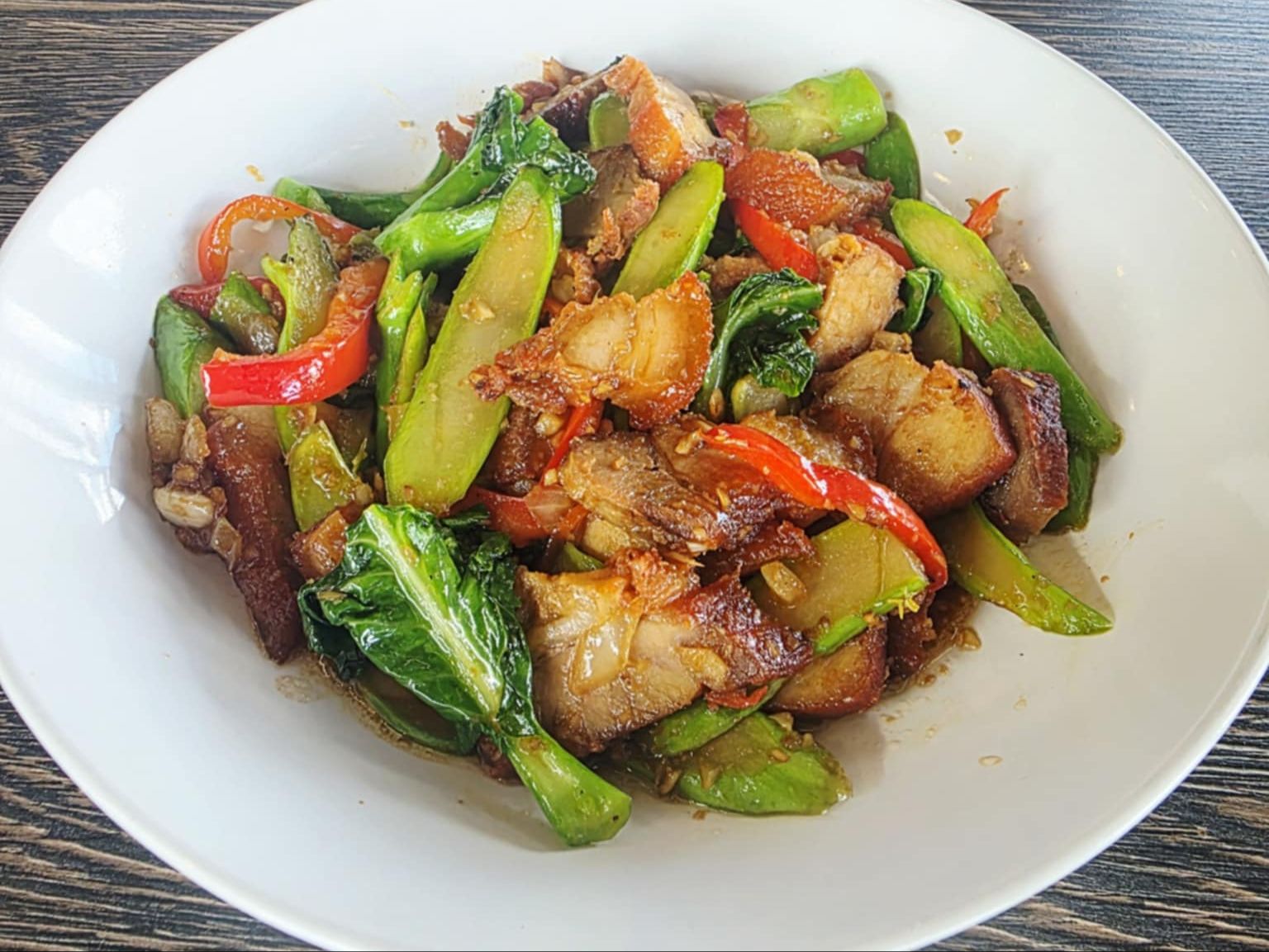 Pork Belly Stir-Fry.