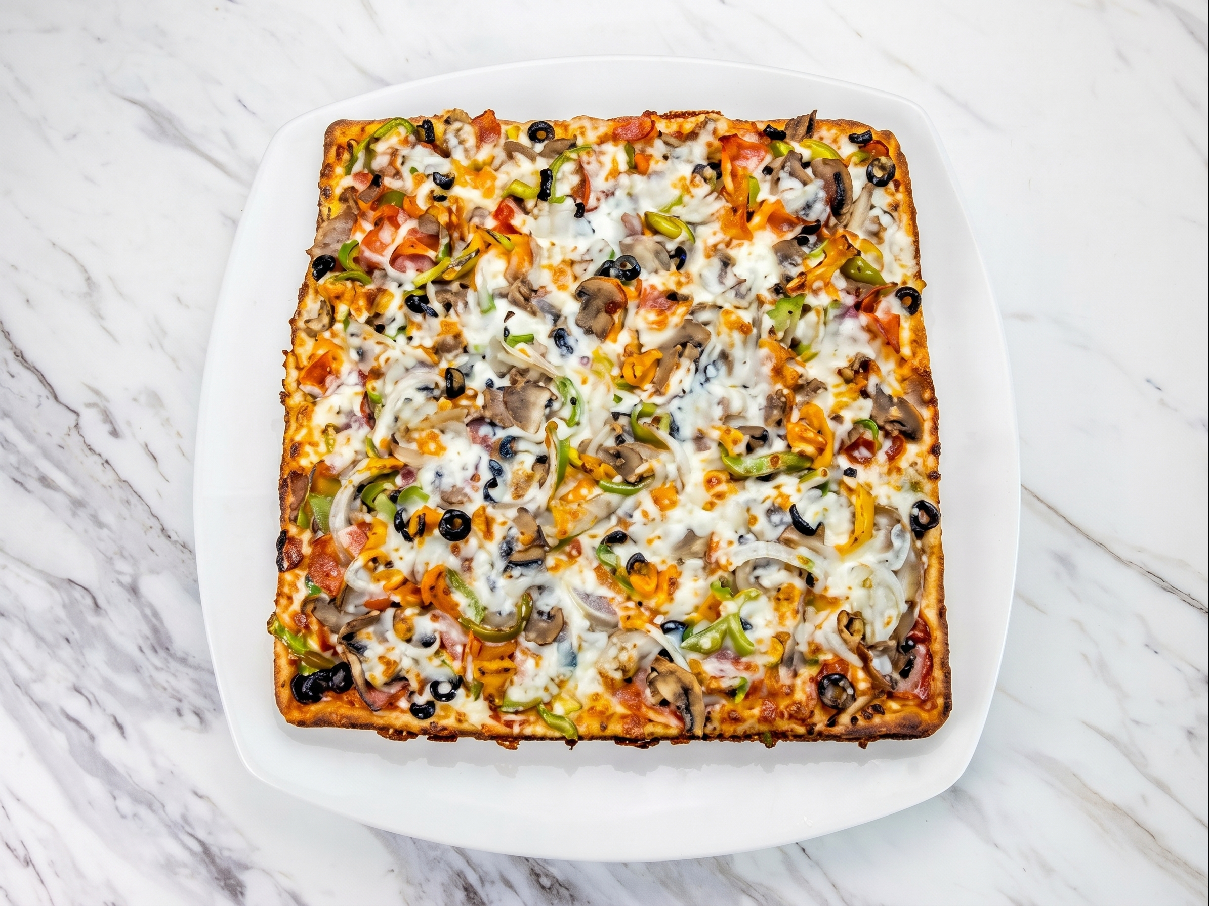 Rocco's Sicilian Special Pizza.
