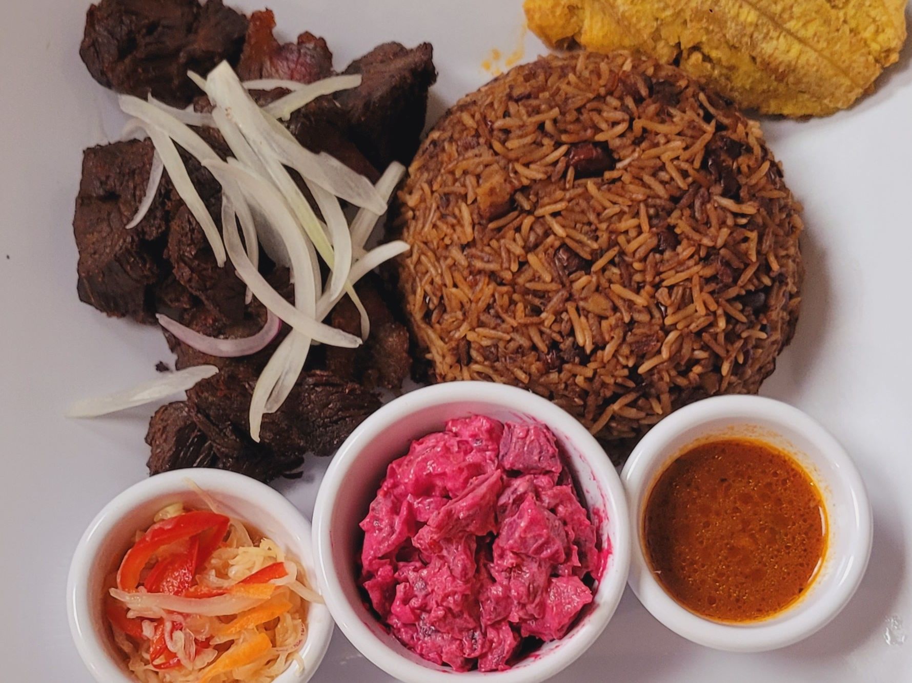 TASSOT BOEUF (Fried Beef).