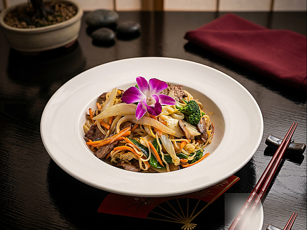 Beef Yakisoba.