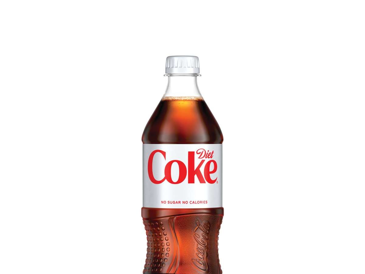 DIET COKE 16.9 OZ BOTTLE.