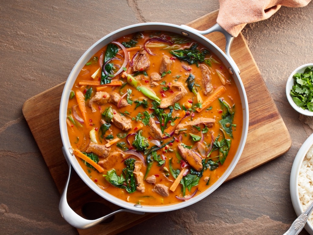 Lamb Red Curry.