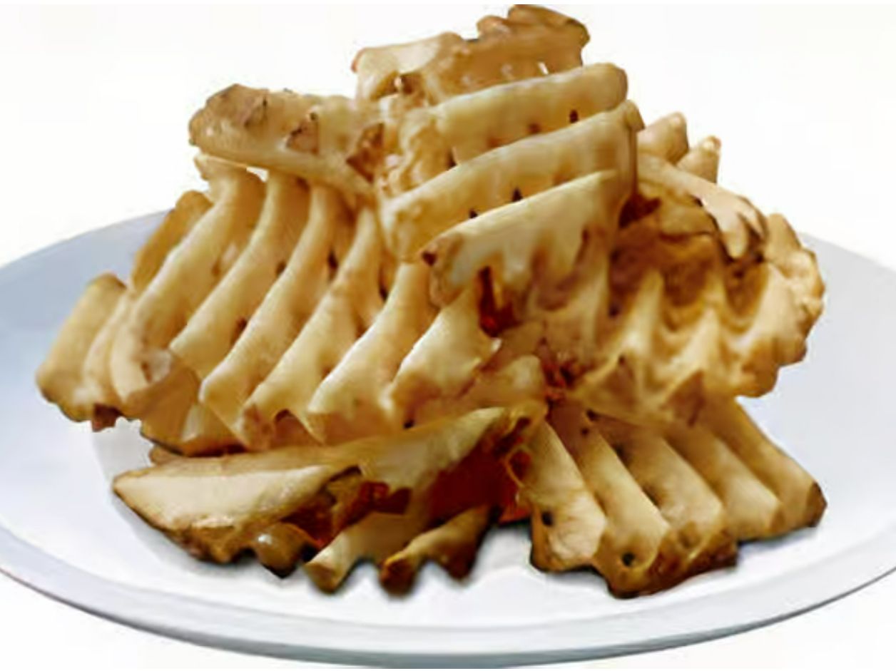 Waffle Cut Fries.