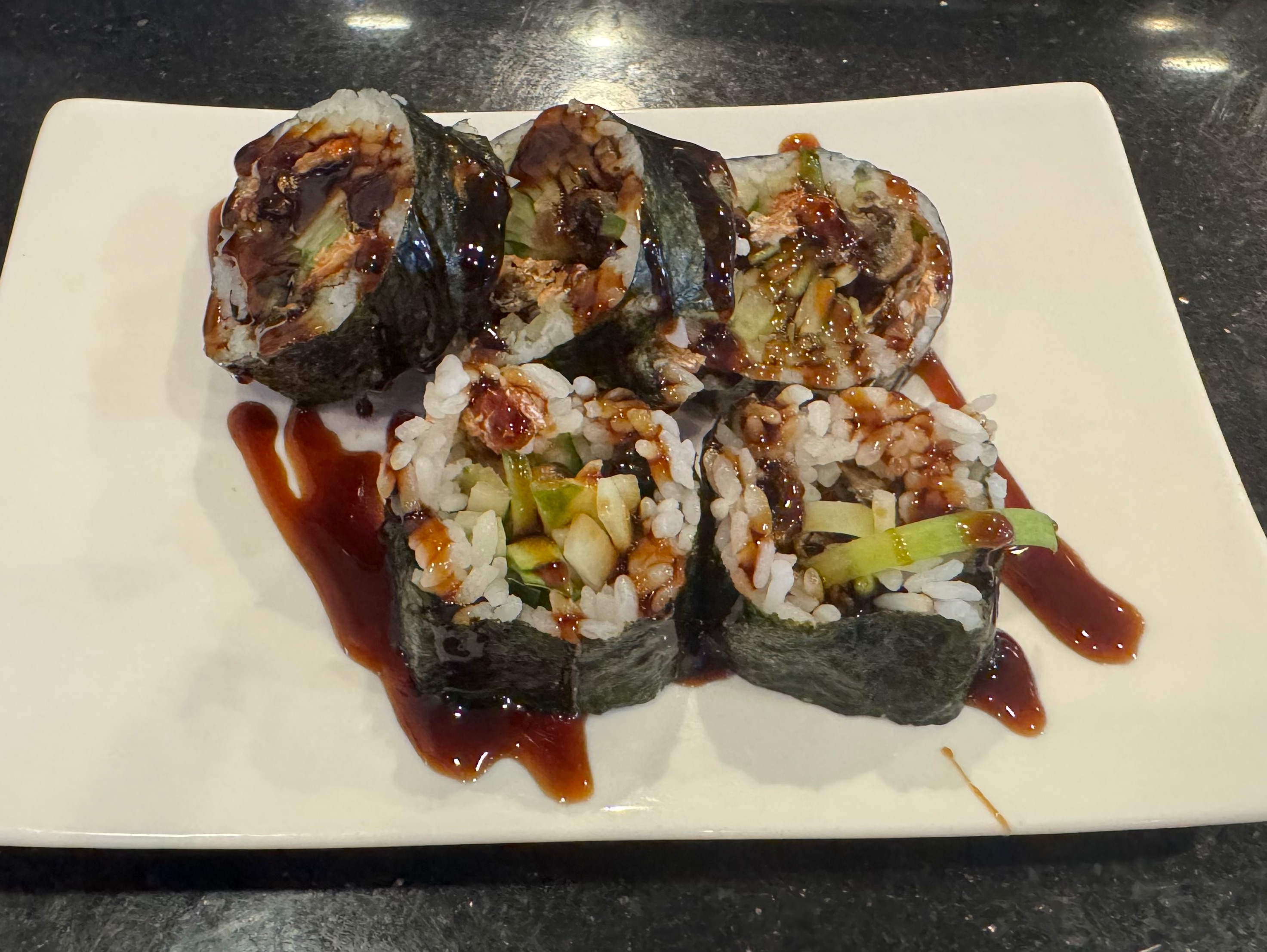 Salmon Skin Roll.