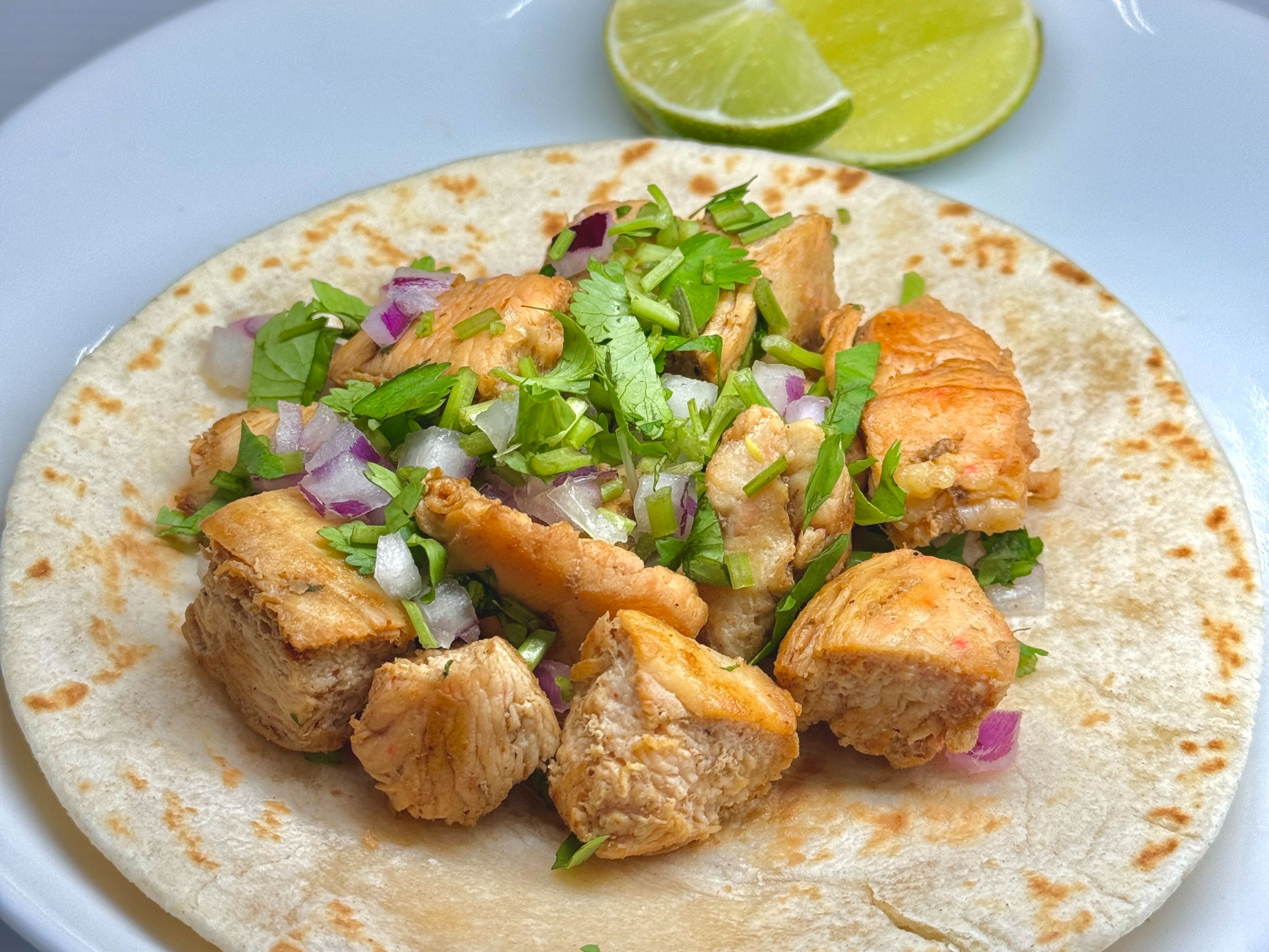 Premium Chicken Taco.
