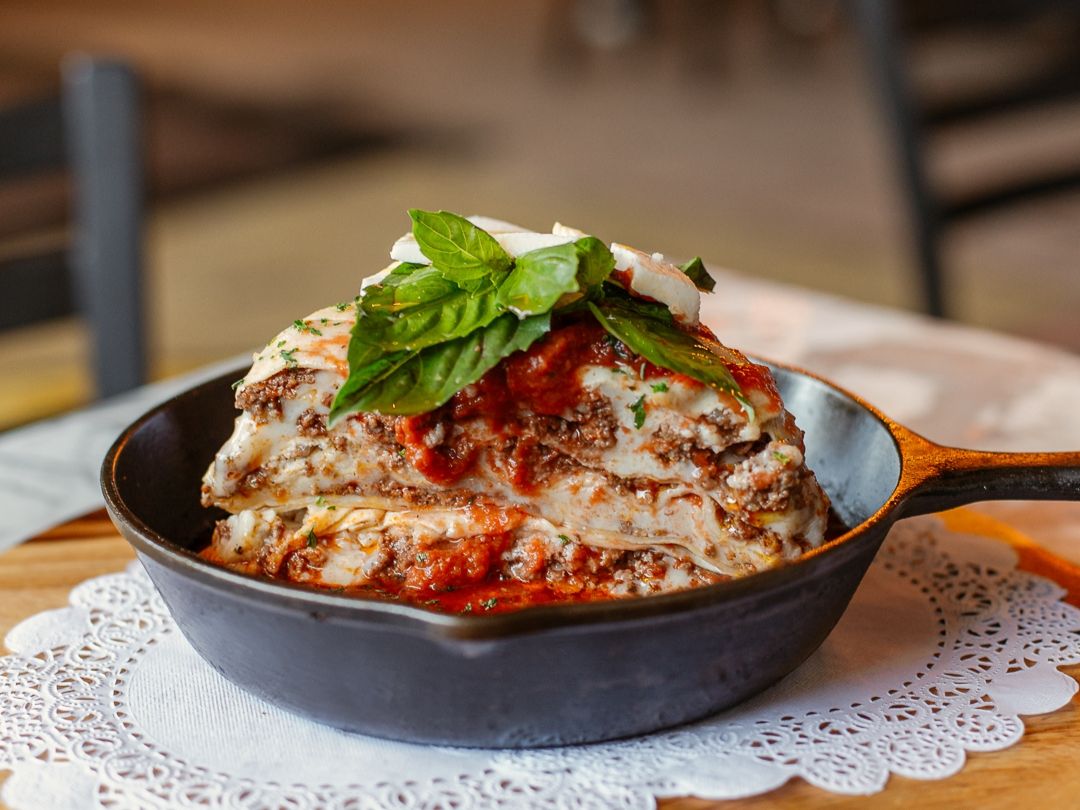 Baked Lasagna.