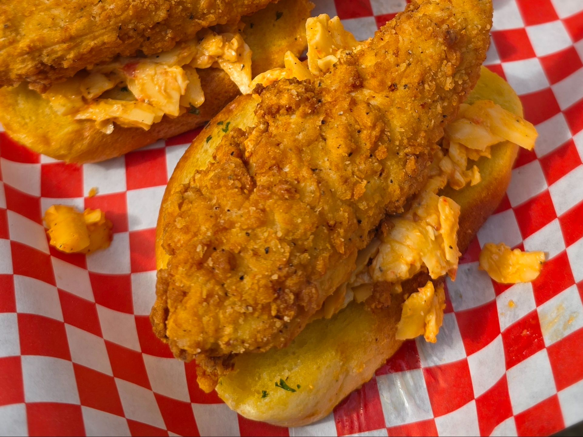 Garlic Chicken Melts