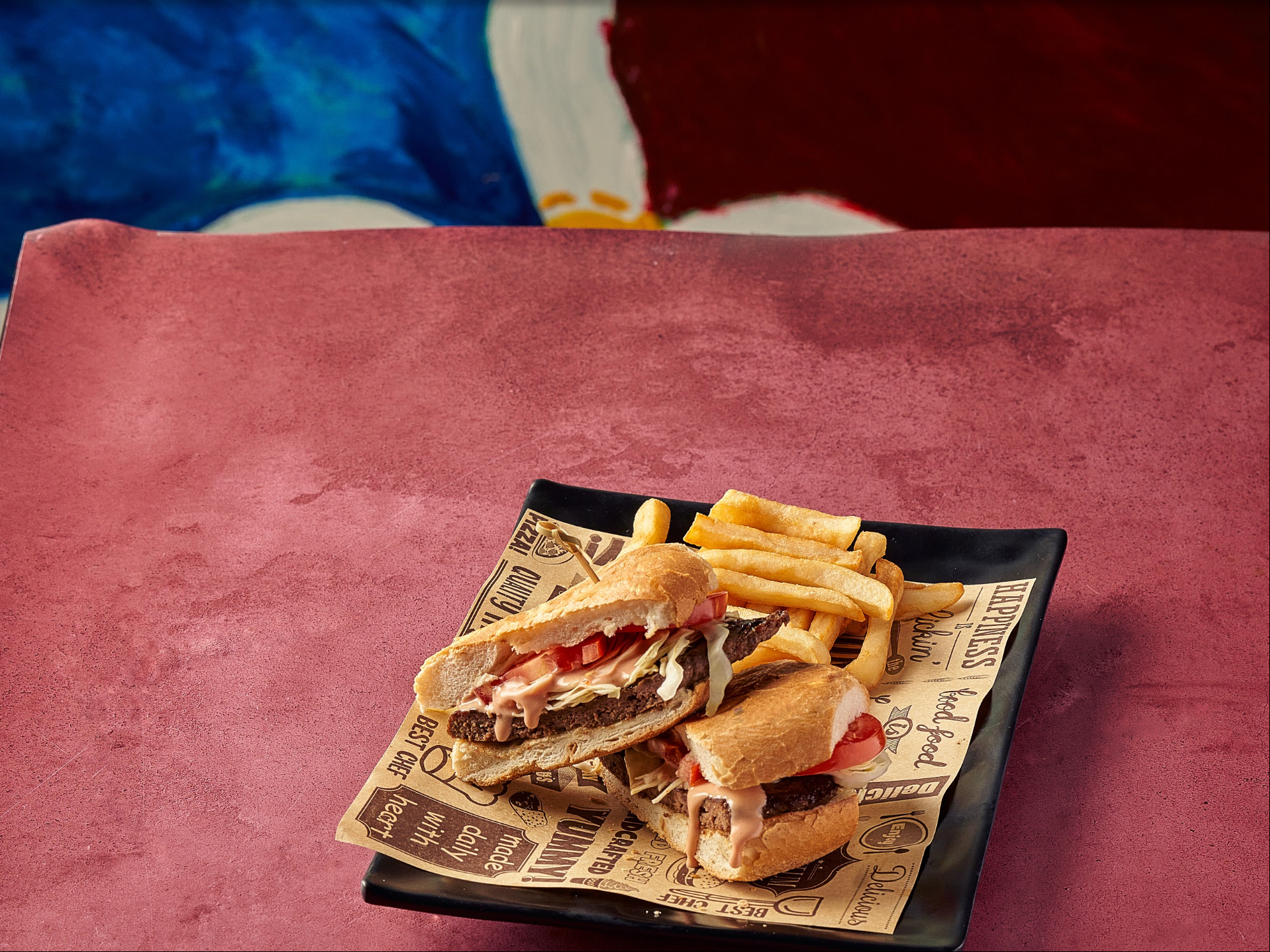 CHIMI ( Signature Dominican Sandwich).