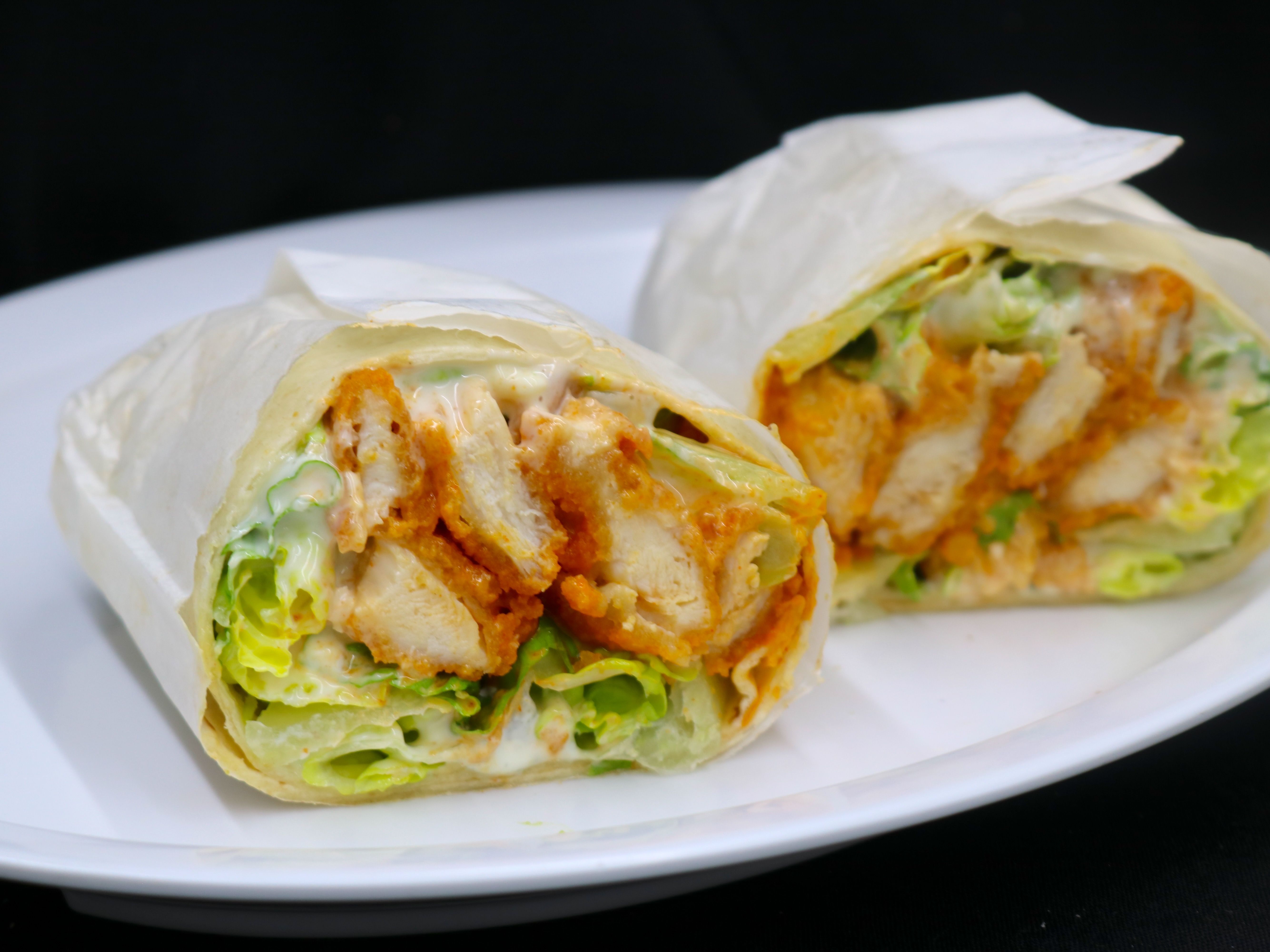 Buffalo Crispy Chicken Wrap.