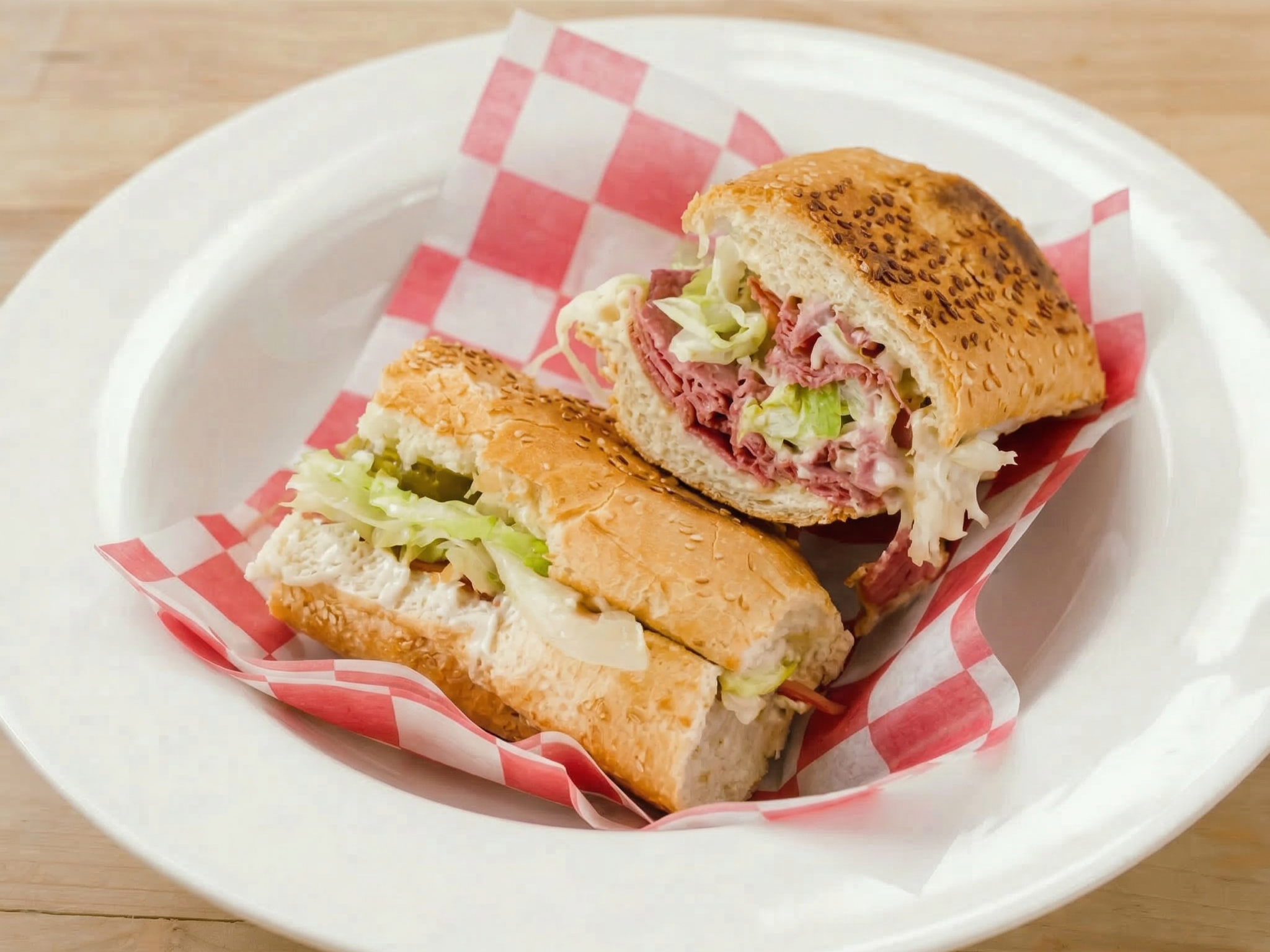 Corned Beef Sub.