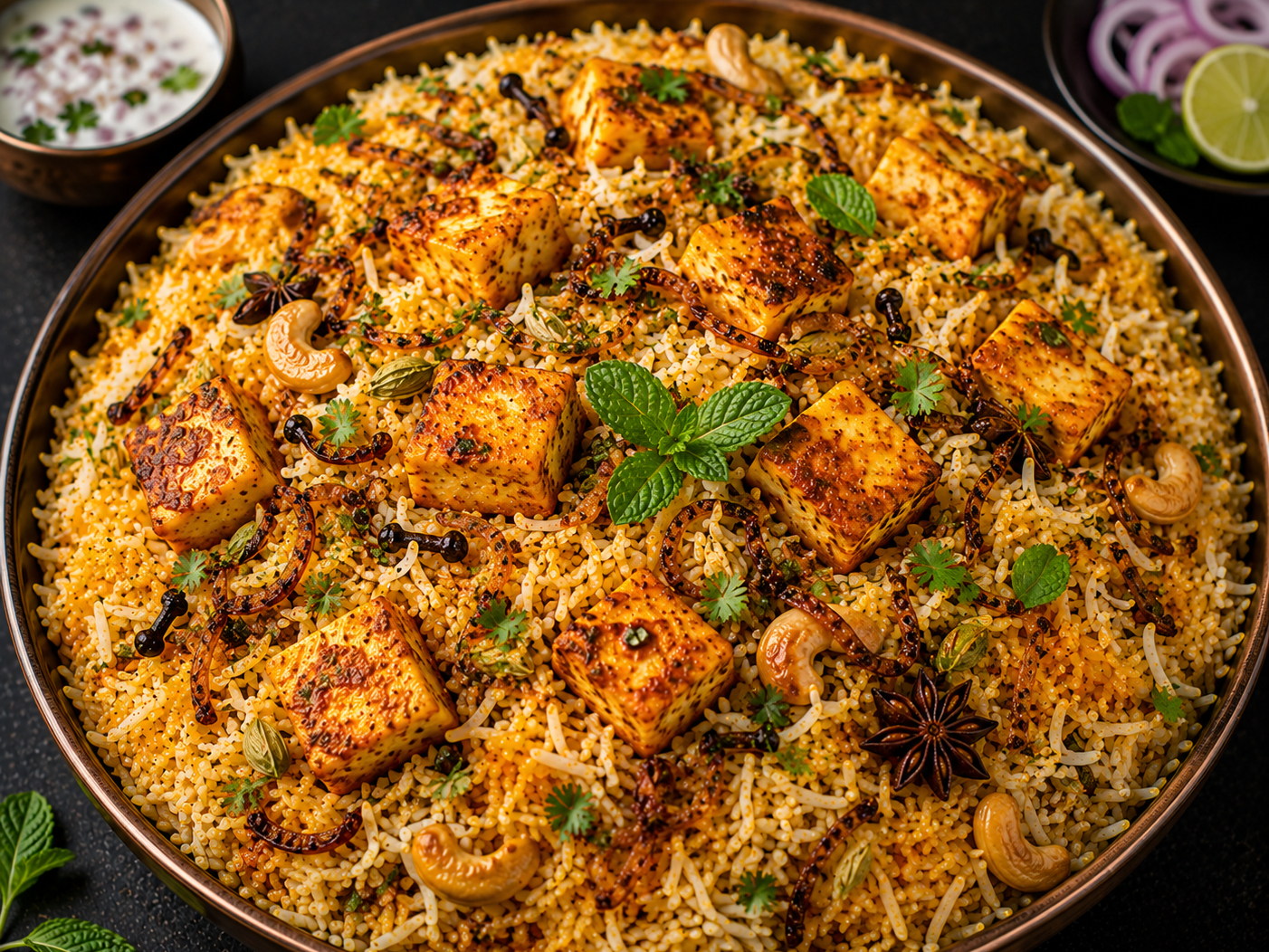 BN - Paneer Biryani.