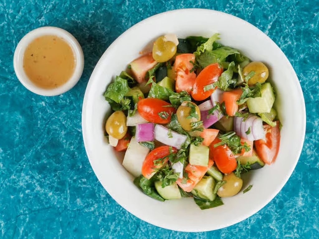 Fresh Garden Salad.