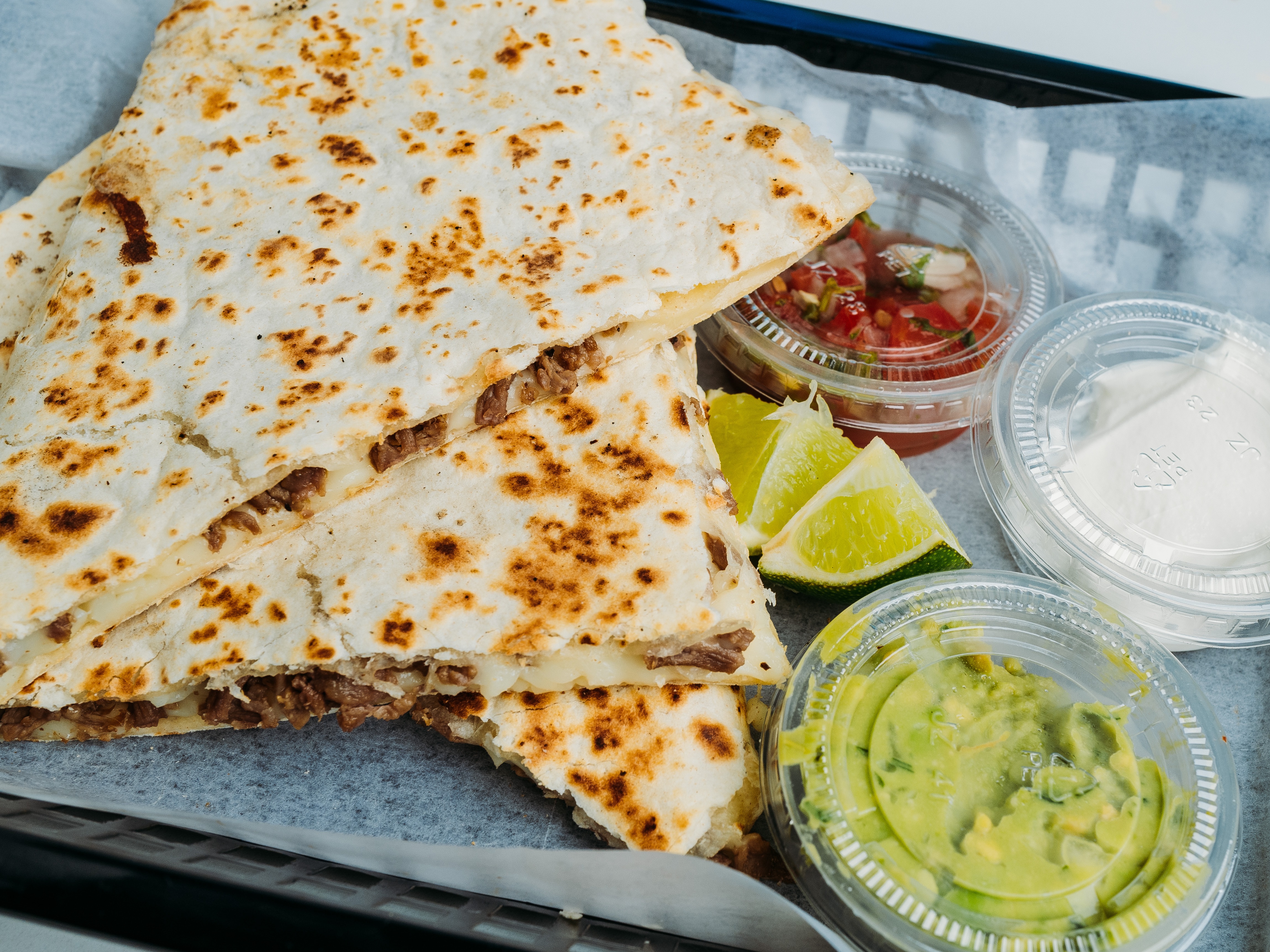 Barbacoa Quesadilla.