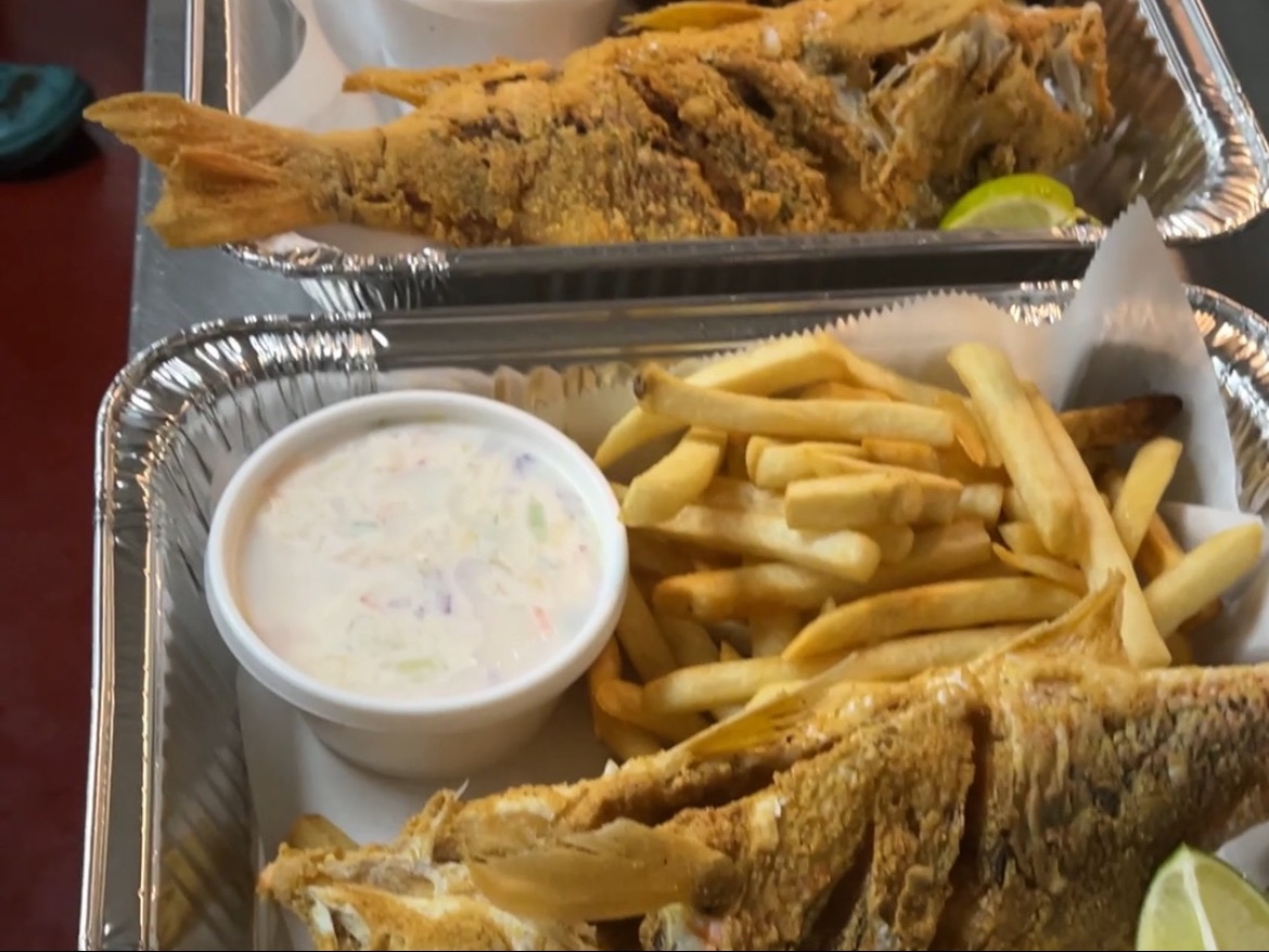 3 Whole Snapper