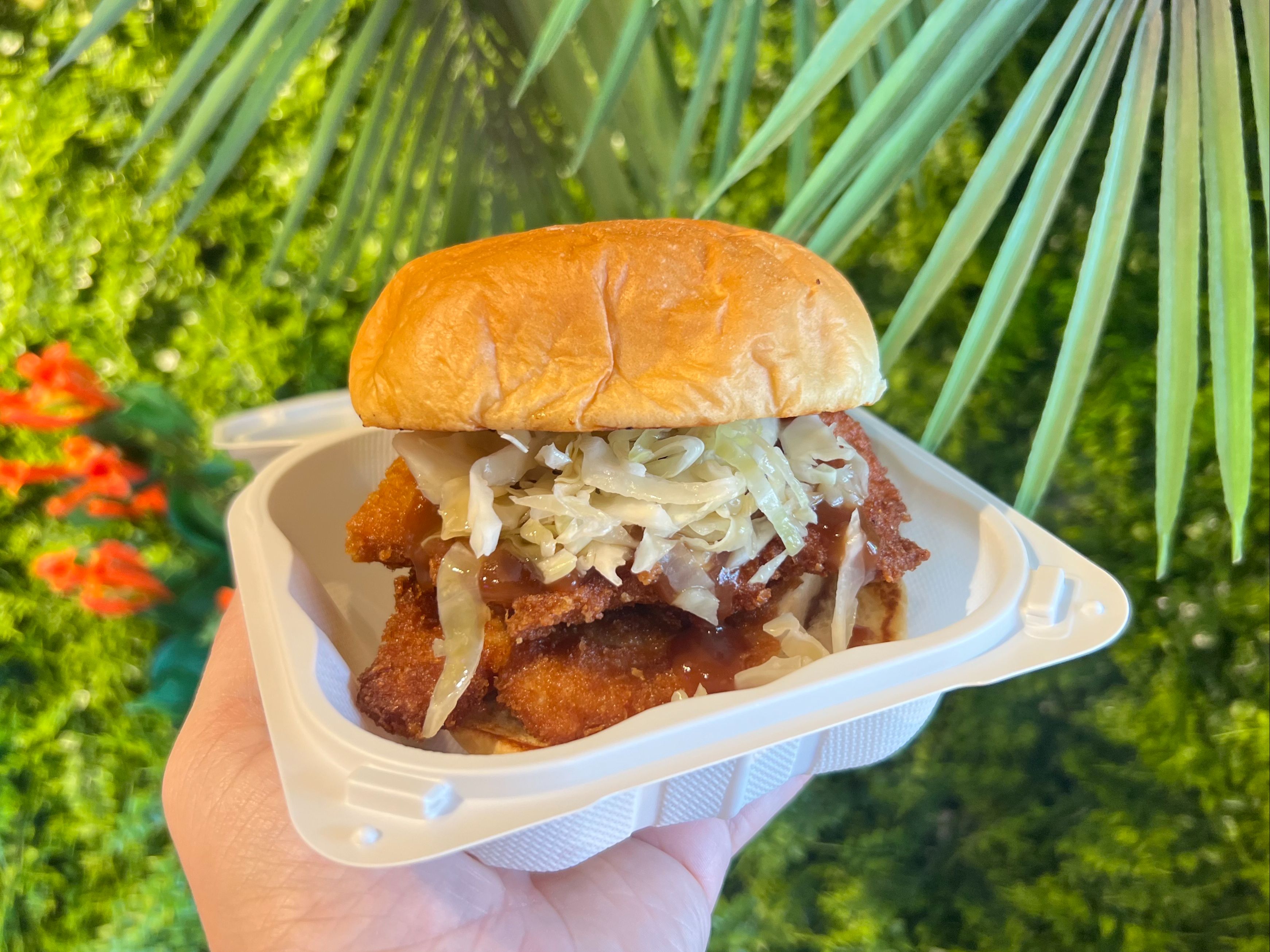 Hawaiian Fried Chicken Sandwich
