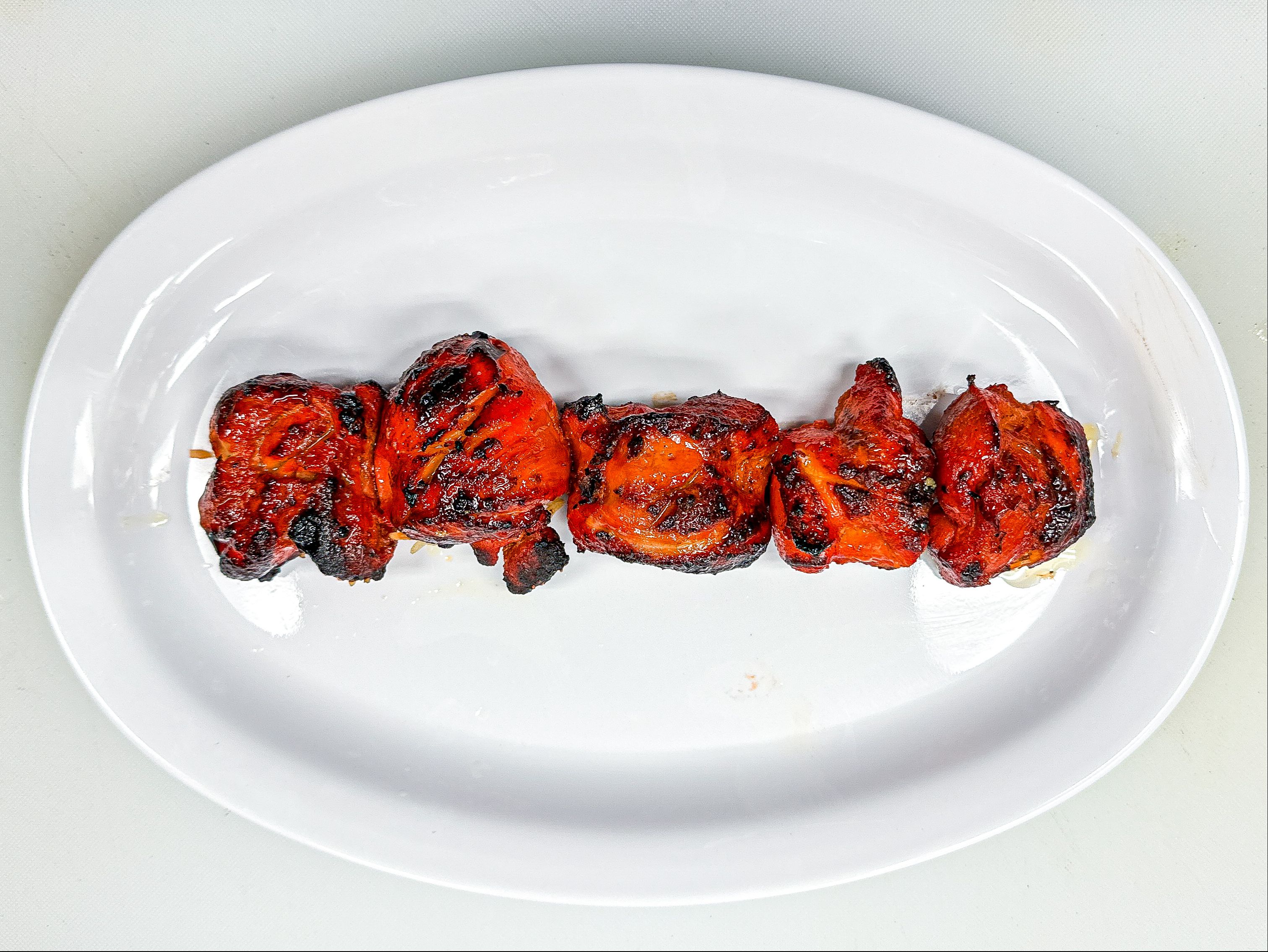 Chicken Tandoori Skewer.