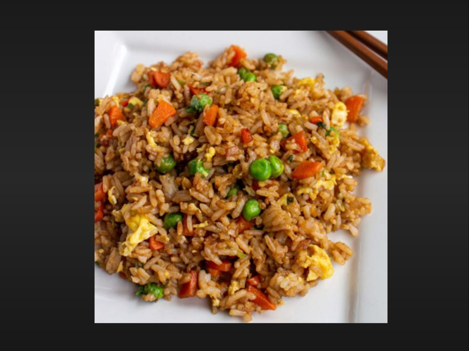 110/Fried Rice Veggies