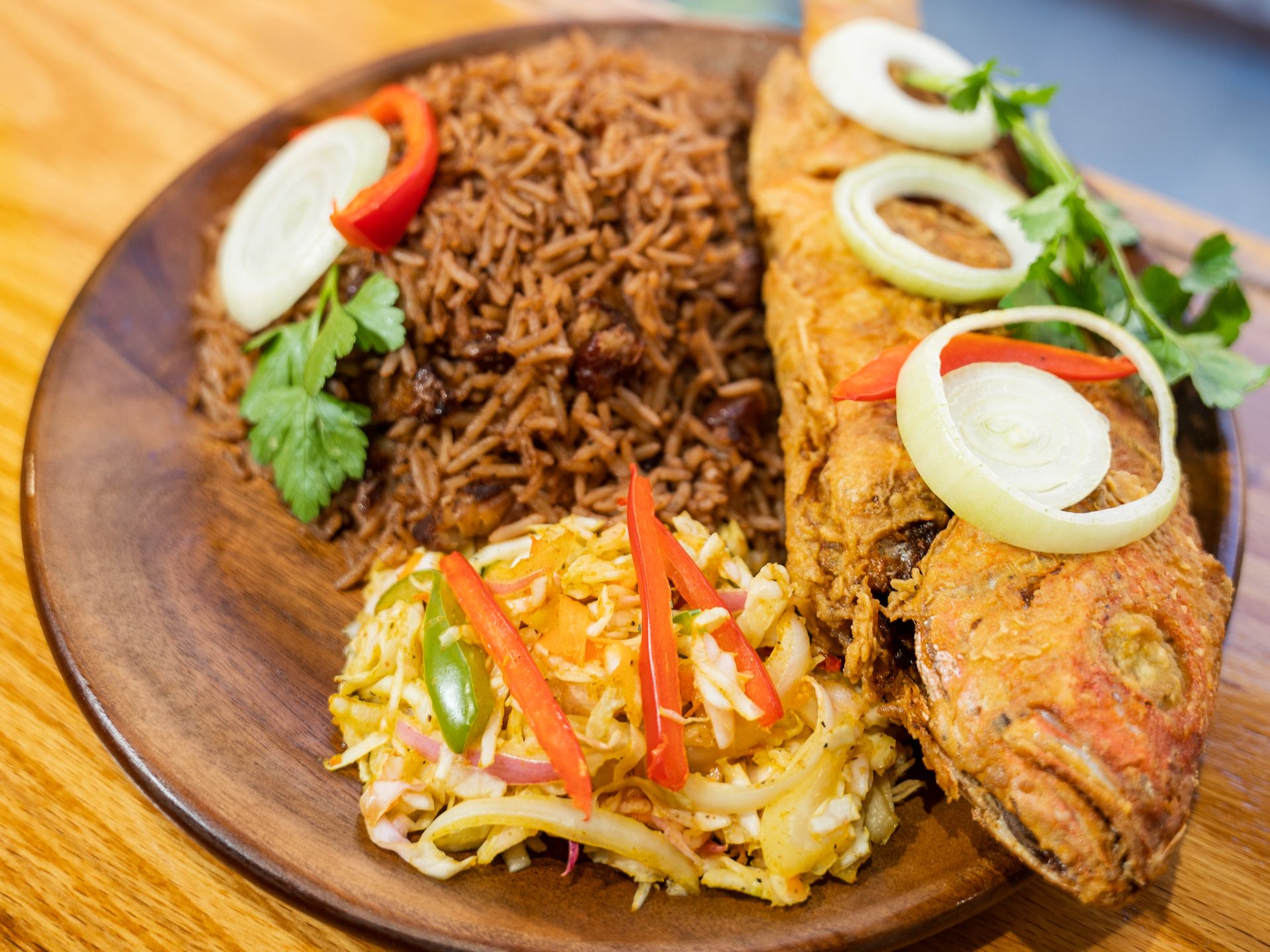 Rice and Beans.